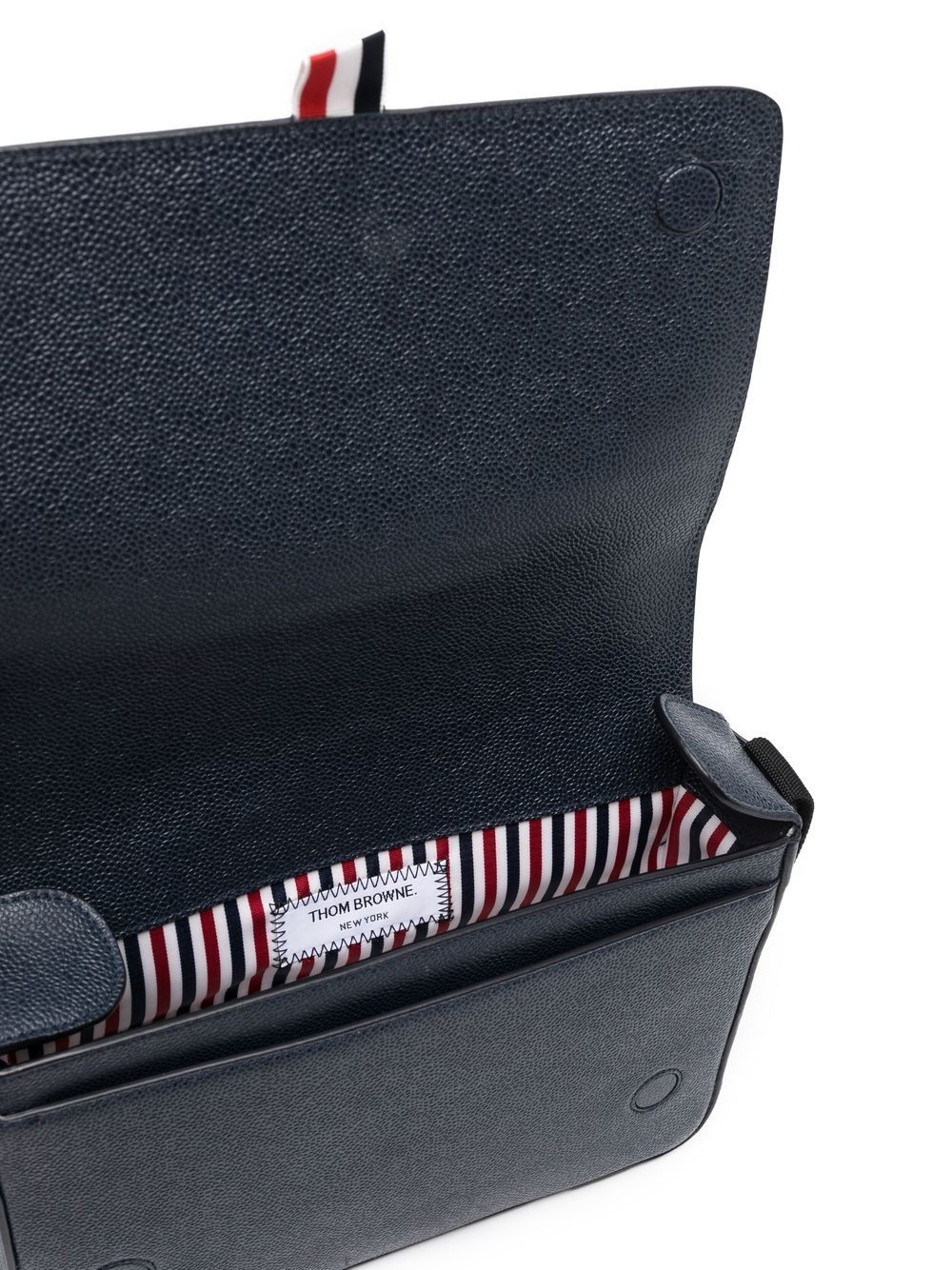 embossed-logo reporter bag - 5