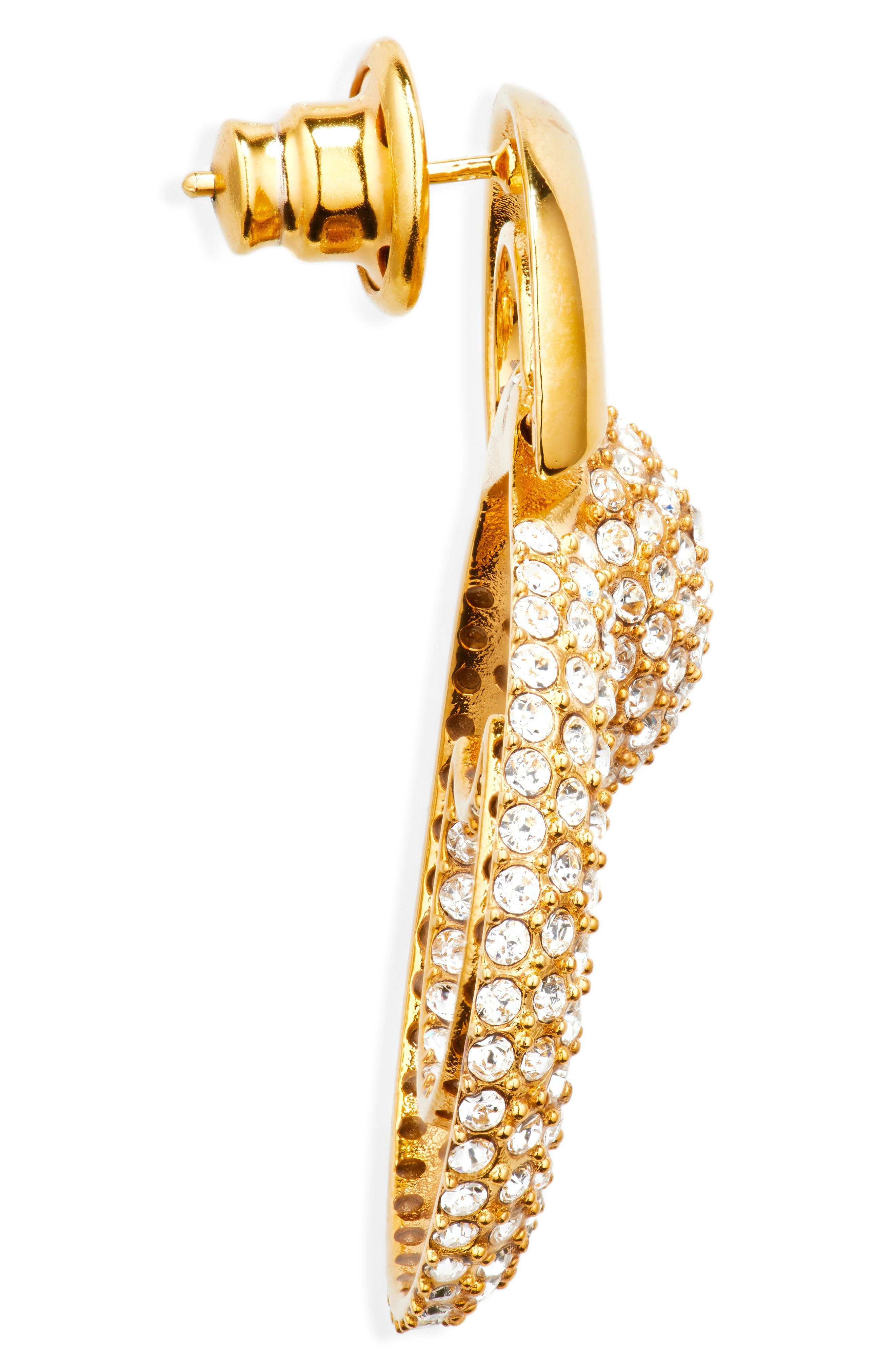 Oscar de la Renta Crystal Pavé Drop Earrings at Nordstrom - 5