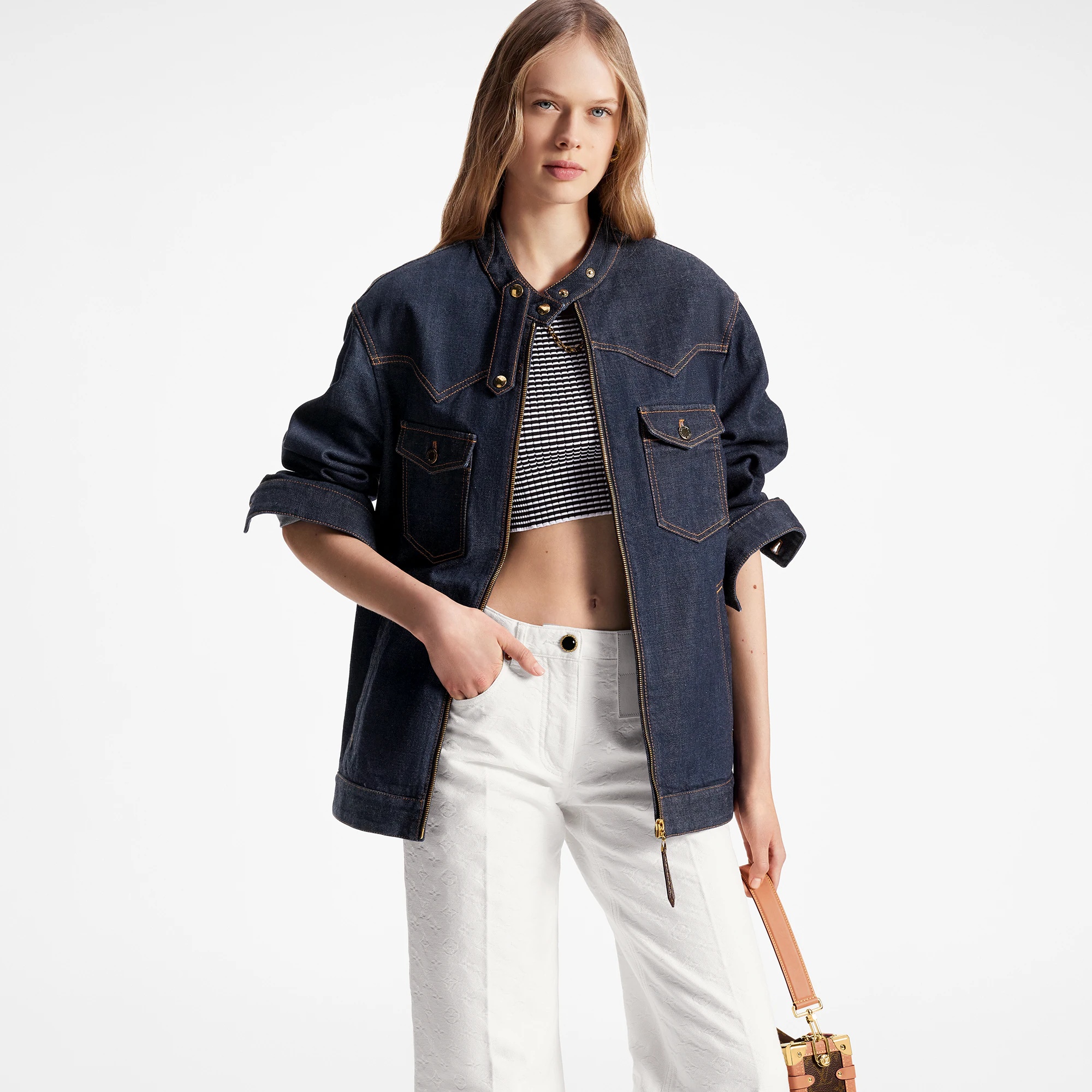 Indigo Blue Denim Jacket - 5