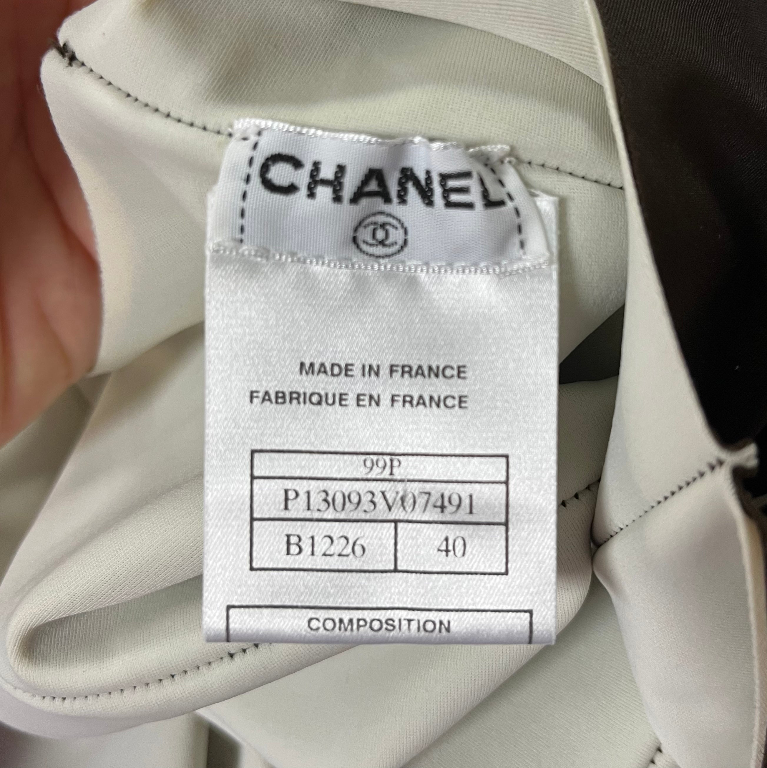 CHANEL Spring Summer 1999 Sleeveless Bustier Top - 4