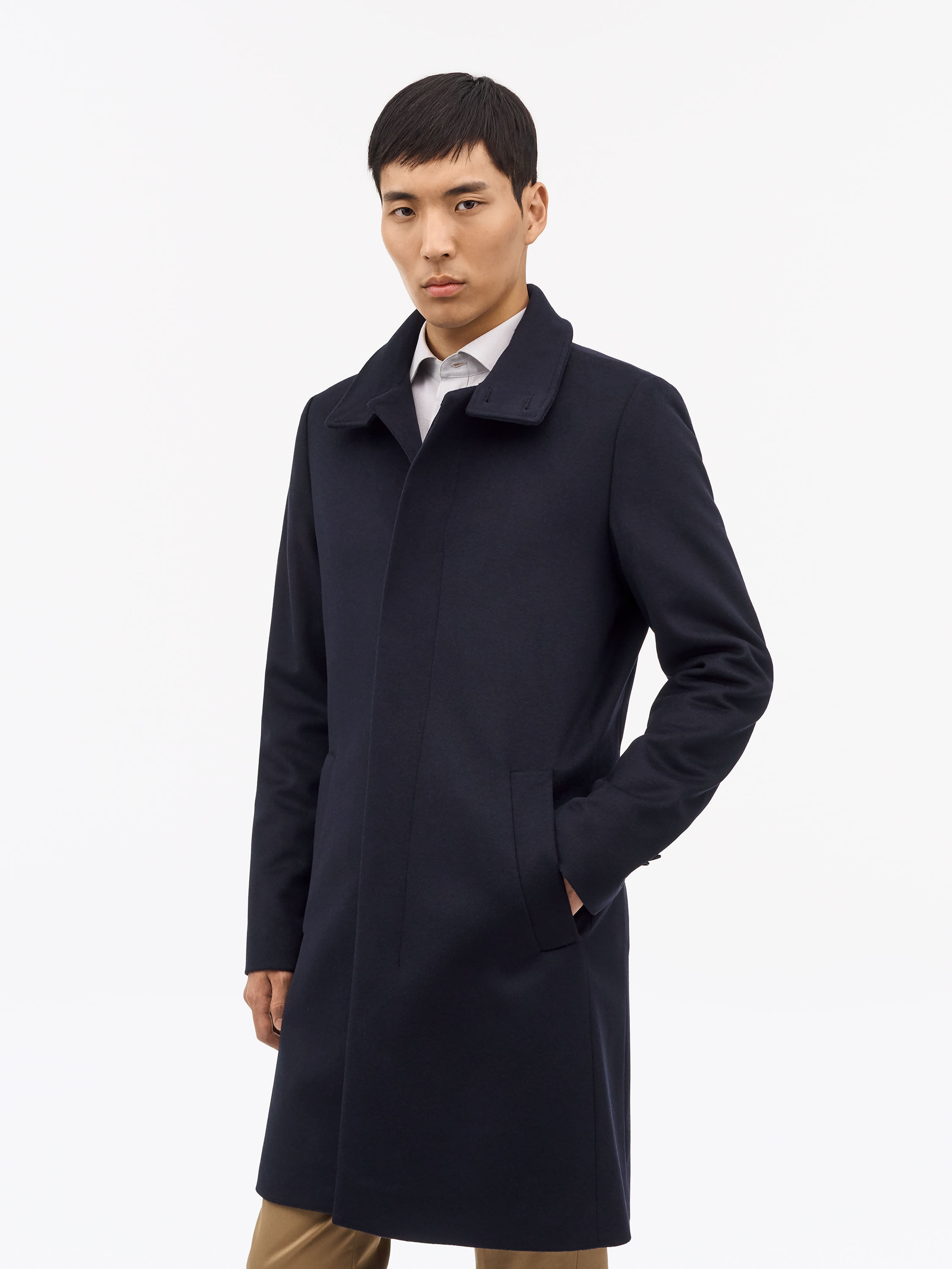 Aleric Funnel-Neck Coat - 2