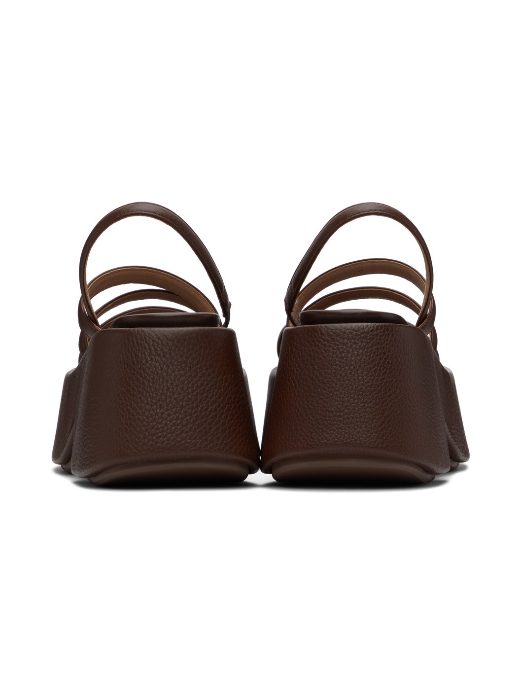Brown Zeppo Sandals - 2
