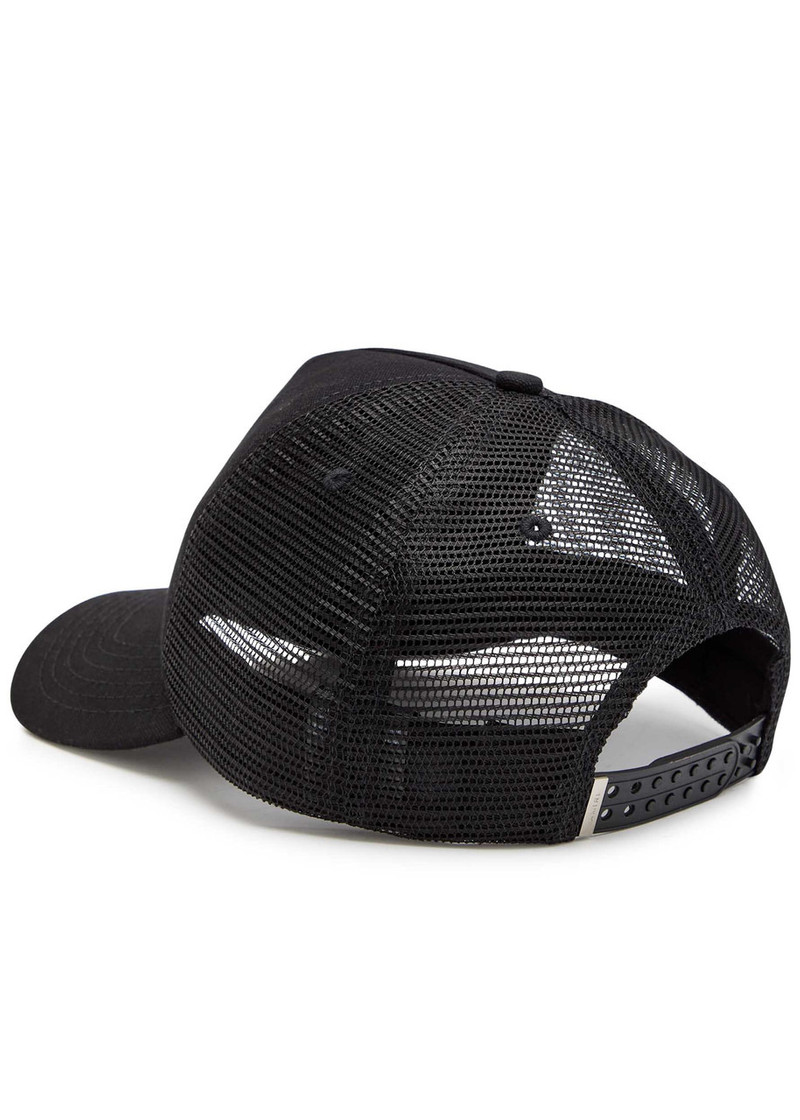 AMIRI Amiri 3 Star Appliquéd Canvas and Mesh cap outlook