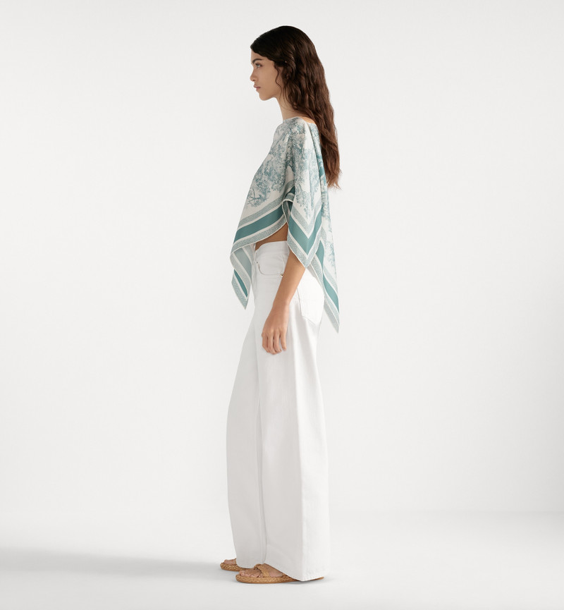 Dior Dioriviera Toile de Jouy Sauvage Dior Silk Top outlook