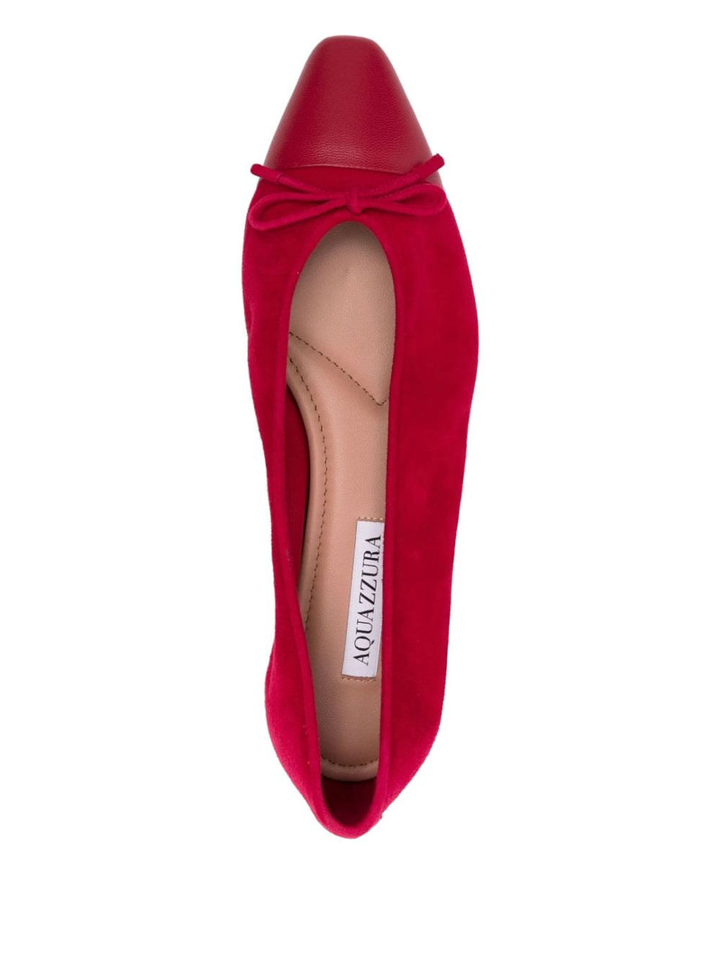 bow-detail cap-toe flats 3