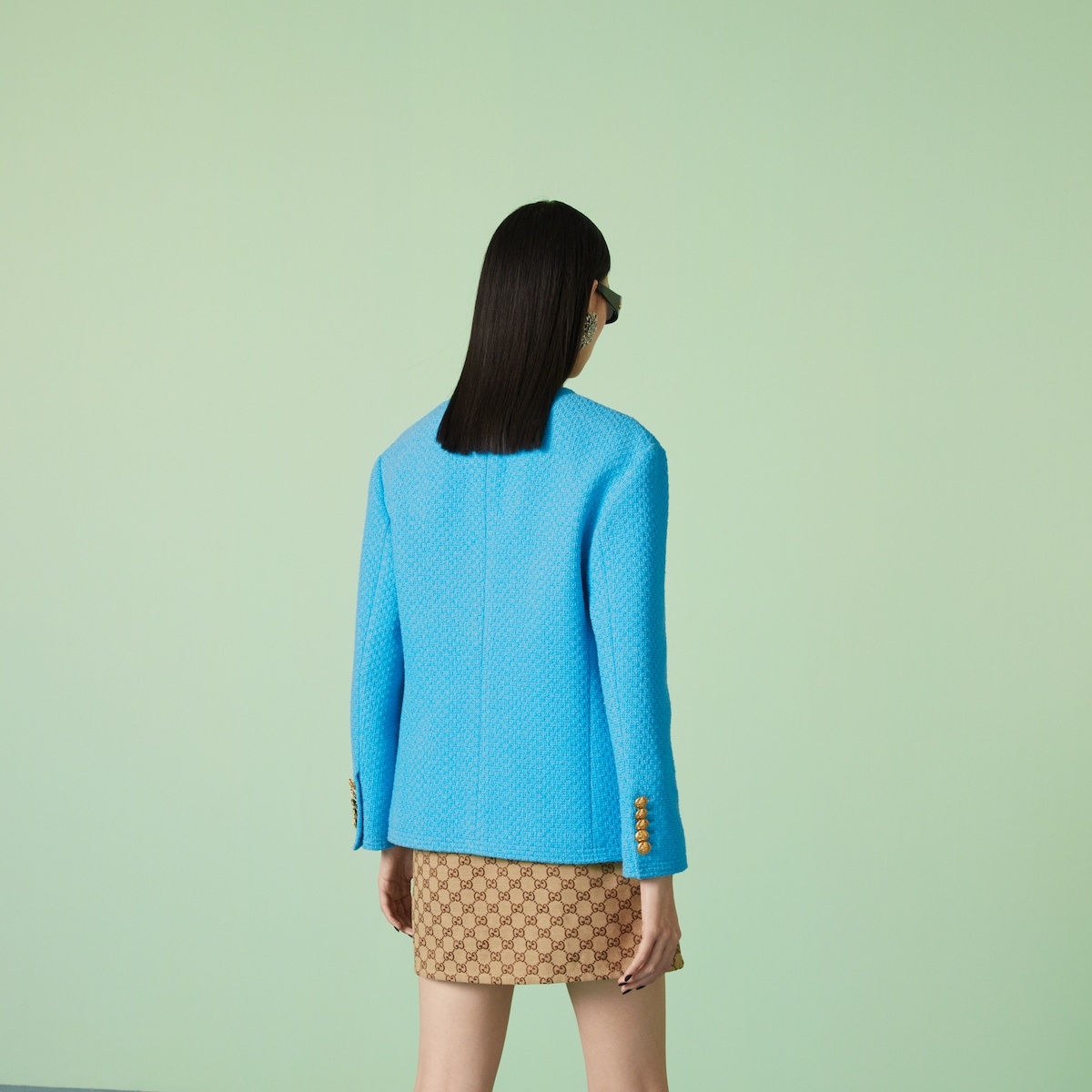Cotton tweed jacket - 6