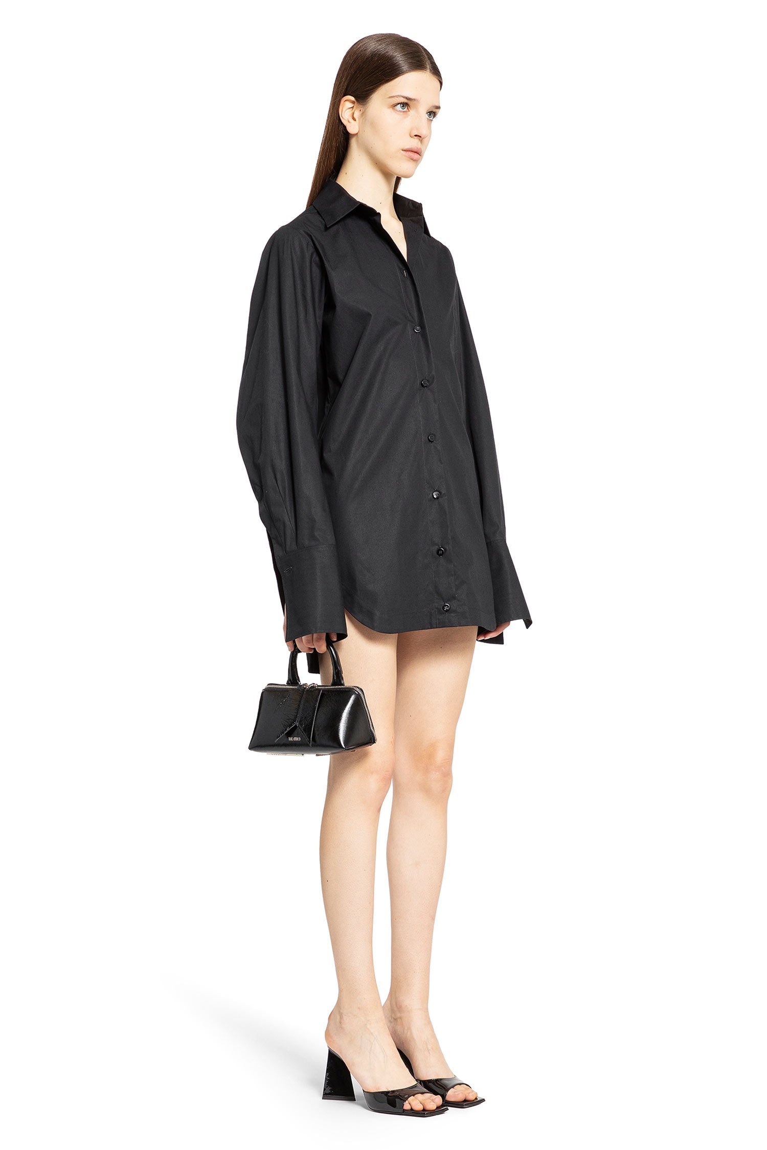 Mini-Shirt-Dress-In-Parachute-Canvas - 2