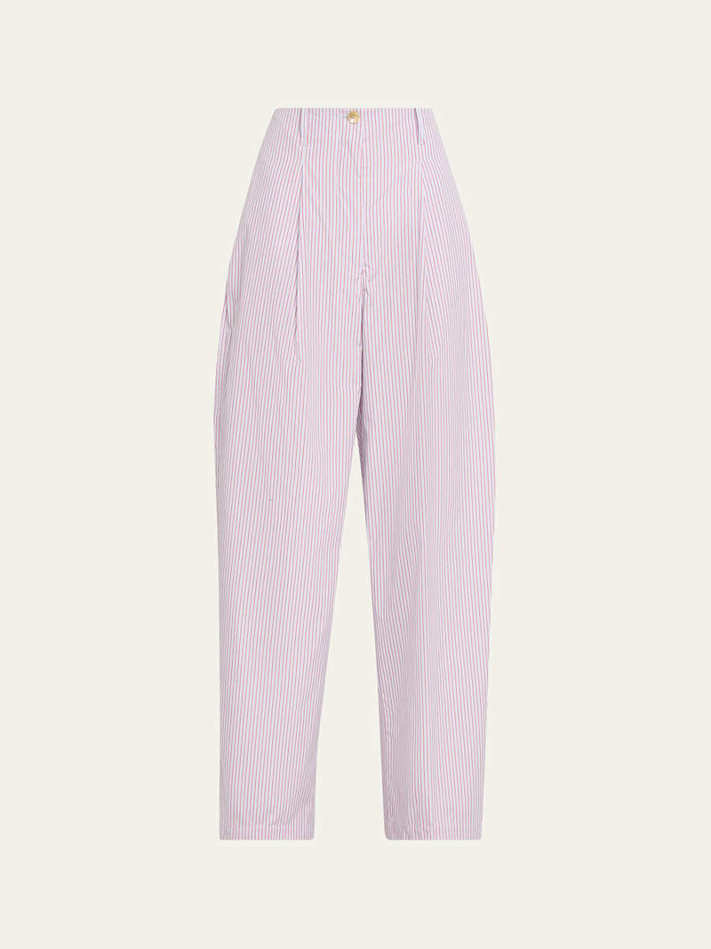 The Dean Pinstripe Organic Cotton Pants 1