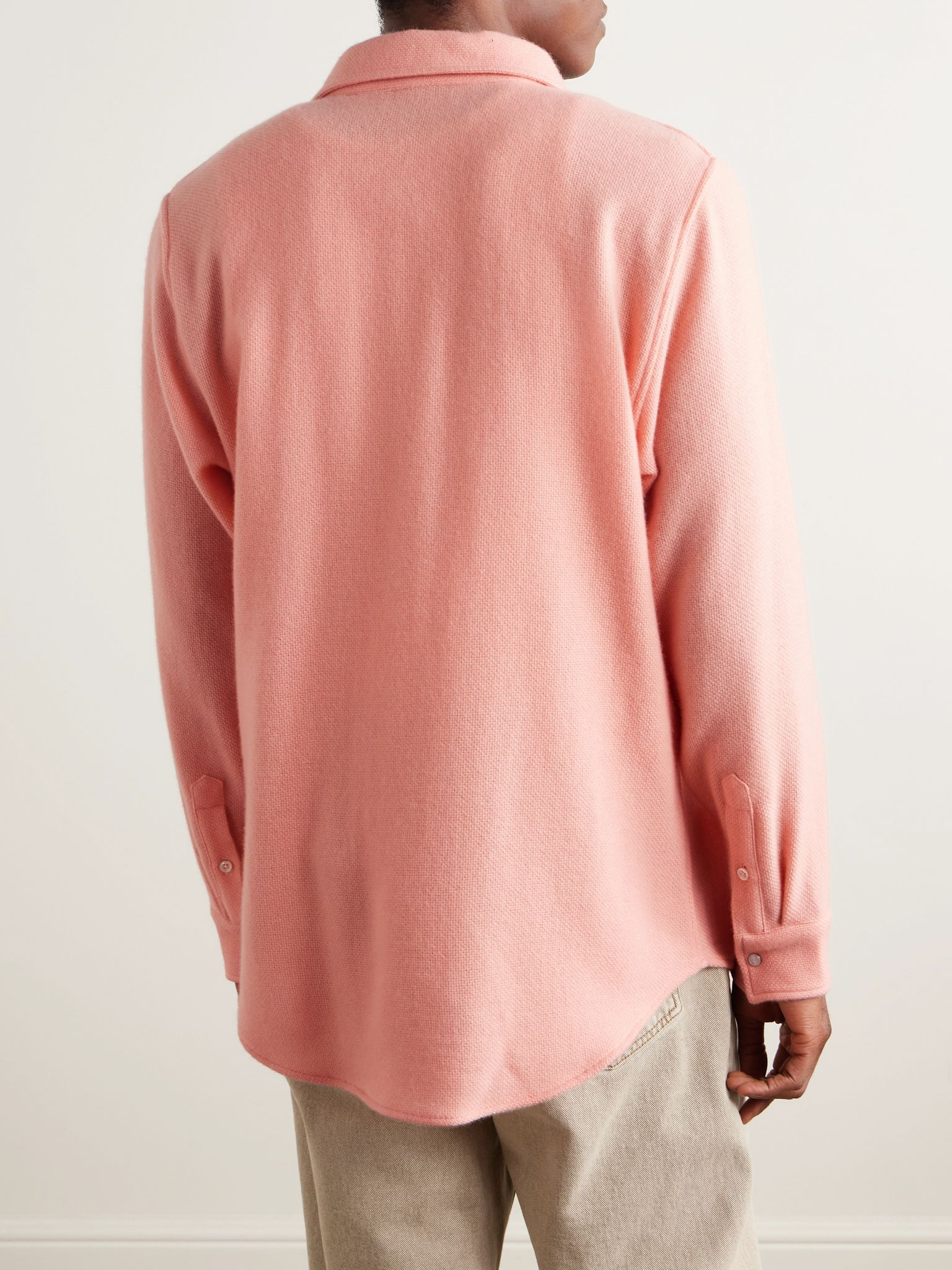 Cashmere Shirt Pink - 3