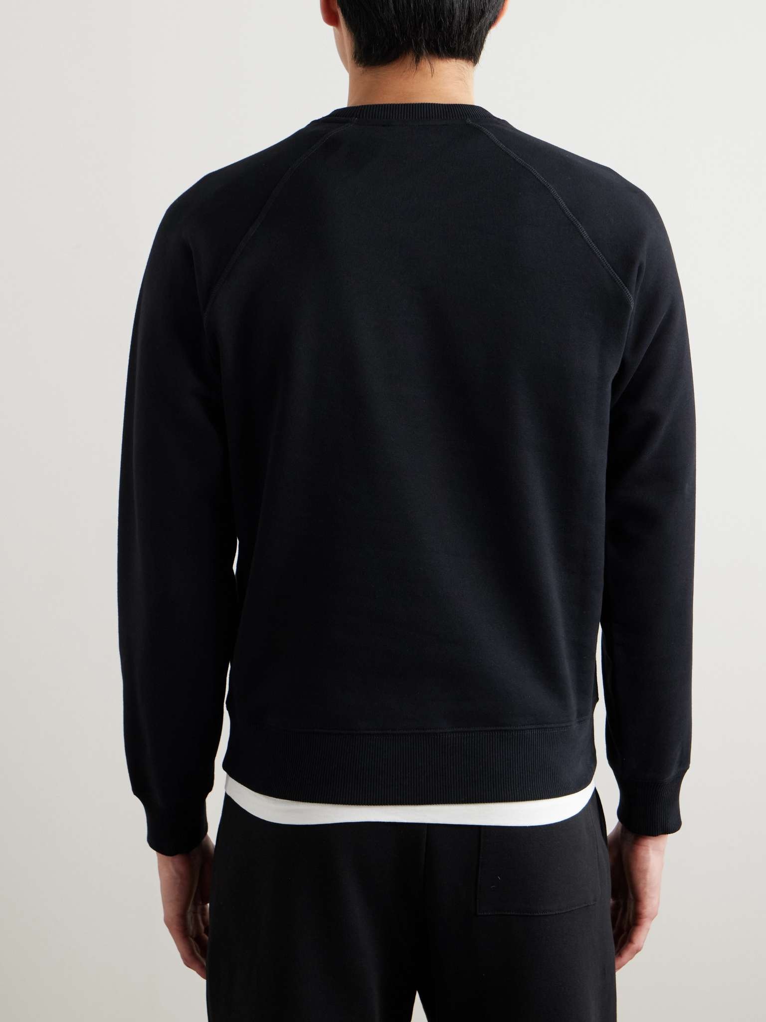 Cotton-Blend Jersey Sweatshirt - 4