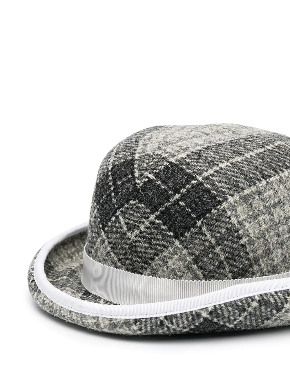 checked bucket hat - 2