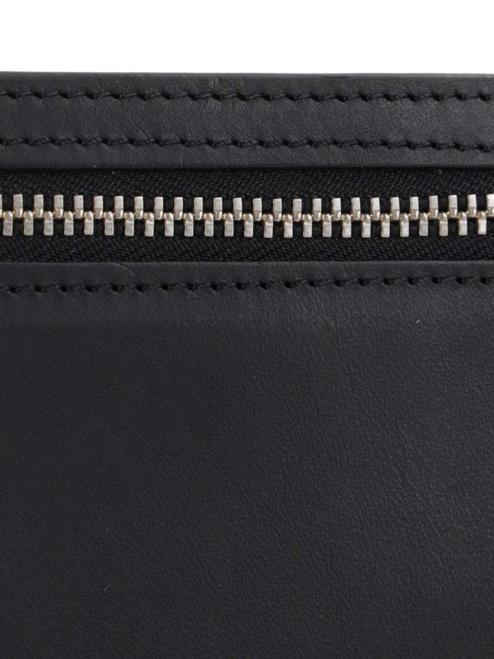 zip leather cardholder - 3