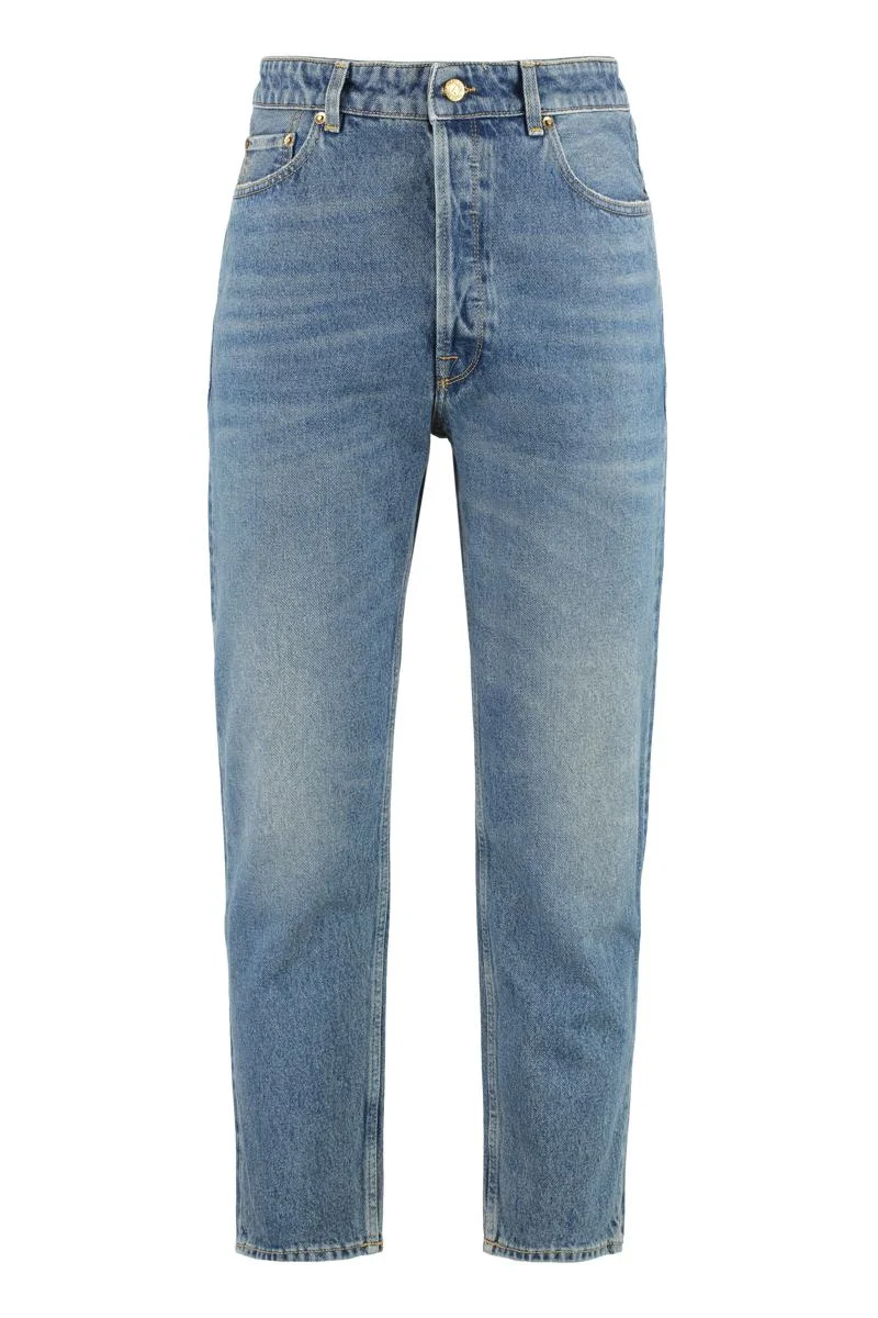 GOLDEN GOOSE HAPPY STRAIGHT LEG JEANS - 1