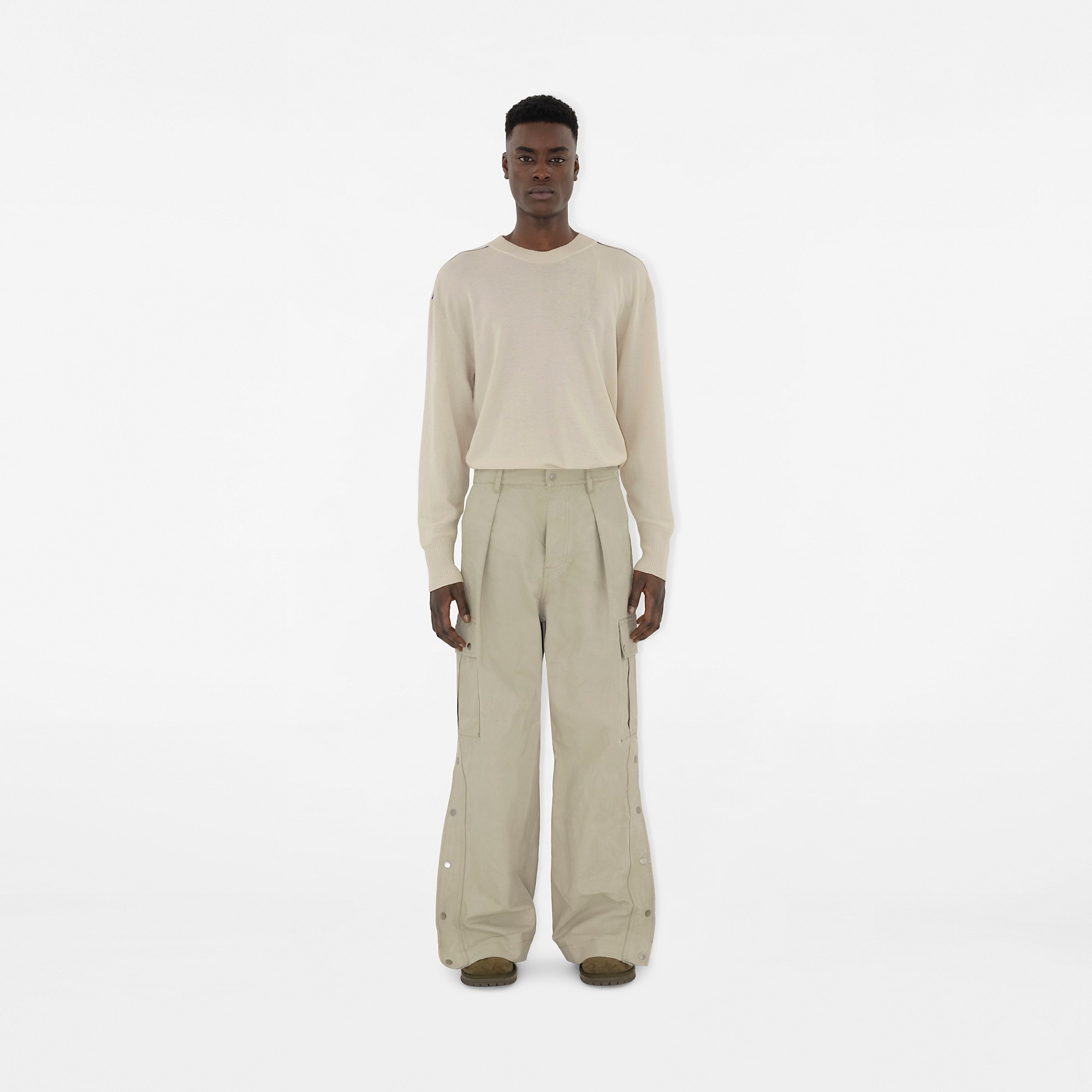 Cotton Cargo Trousers - 2