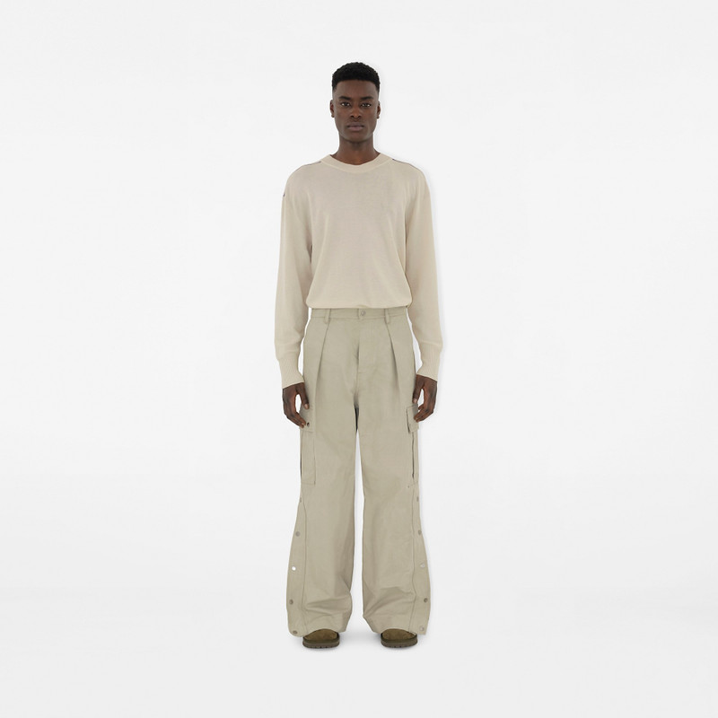 Burberry Cotton Cargo Trousers outlook