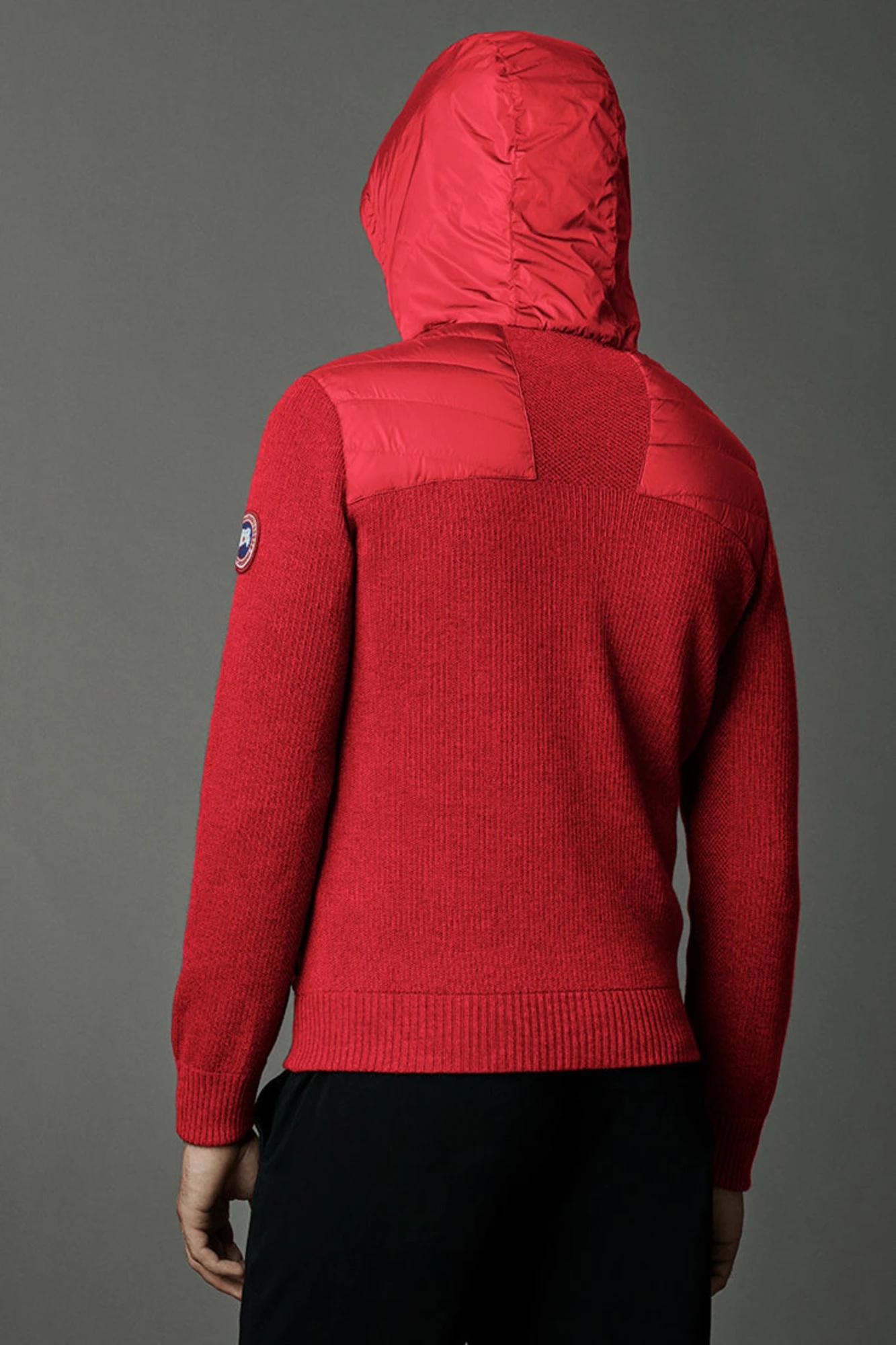 HYBRIDGE KNIT HOODY - 6