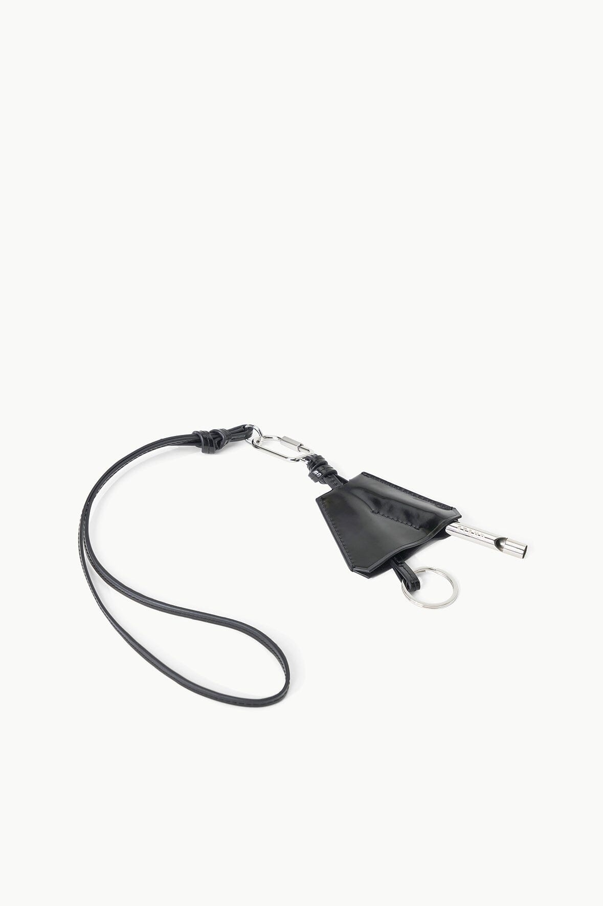 STAUD SAFETY WHISTLE KEY FOB BLACK - 3