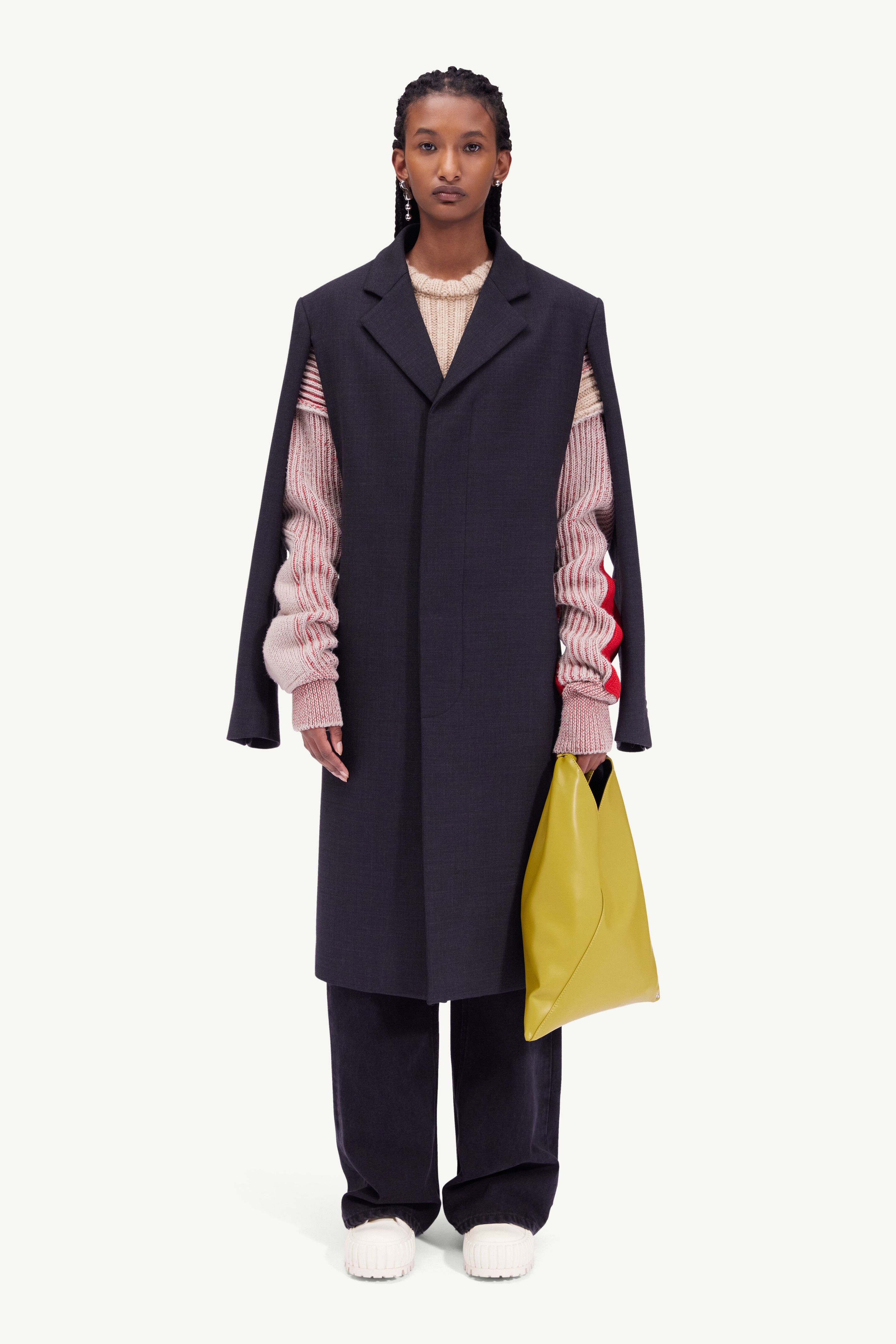 Techno wool coat - 3