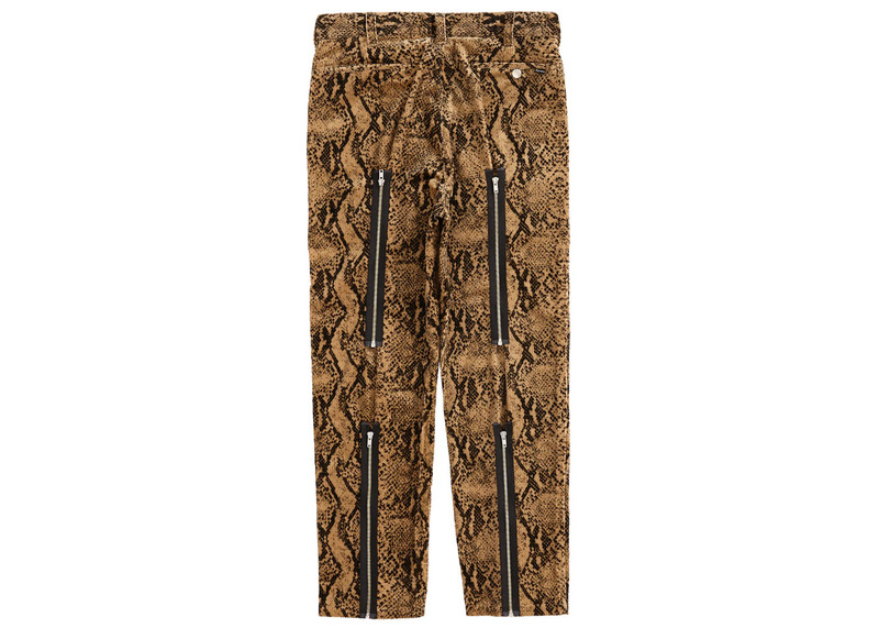 Supreme Supreme Corduroy Flight Pant Snakeskin outlook