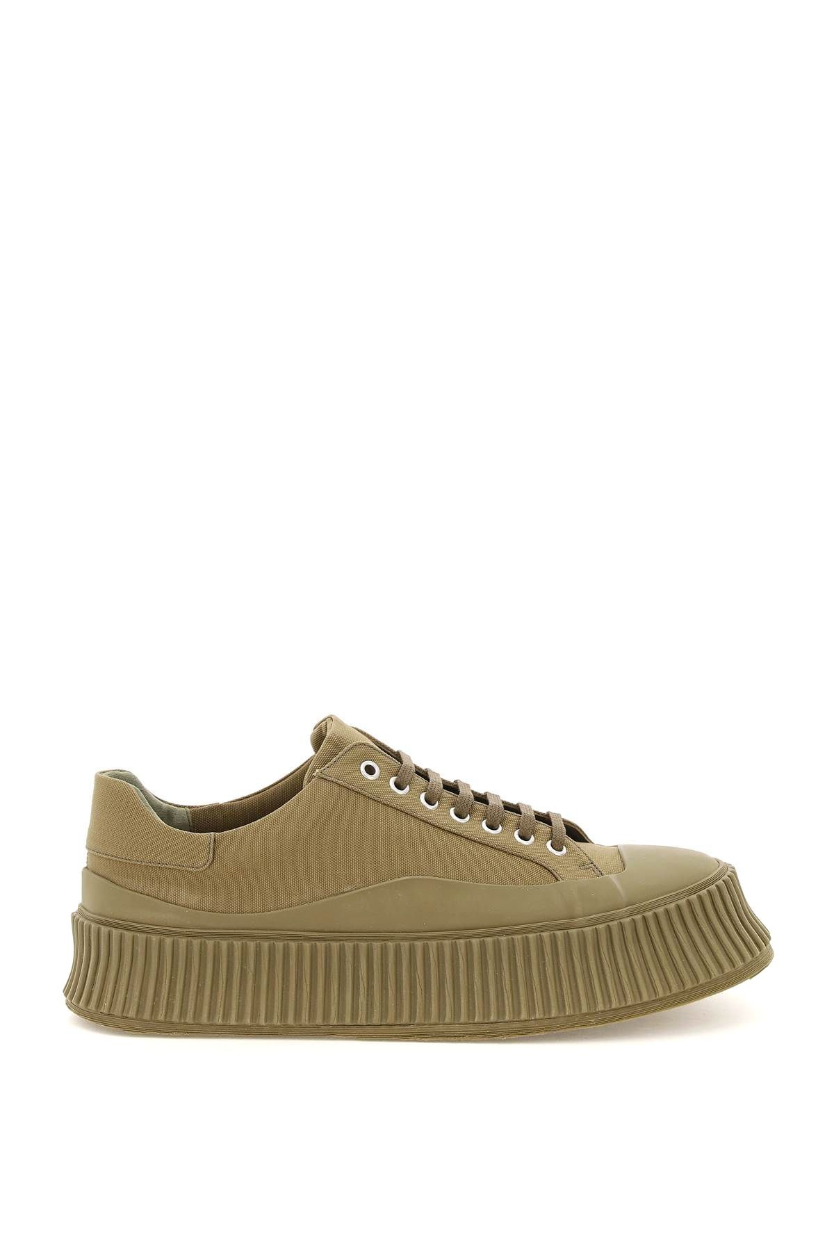 CANVAS PLATFORM SNEAKERS - 1