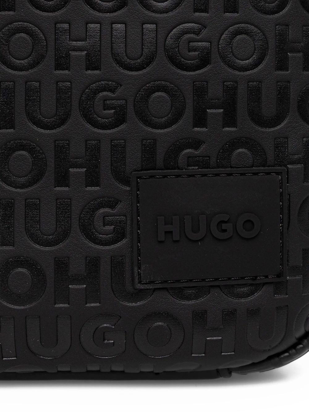 debossed-logo messenger bag - 3