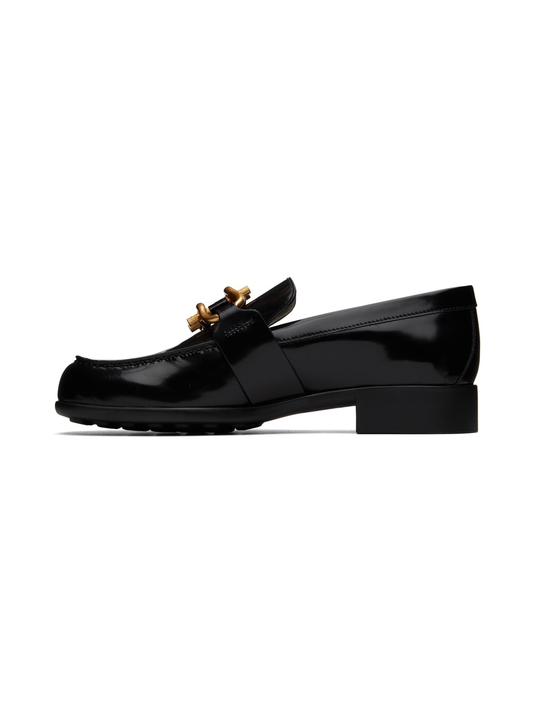 Black Patent Madame Loafers - 3