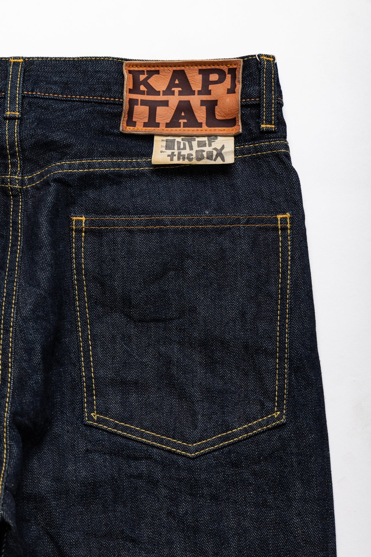 Kapital 14oz Denim 5P OKABELLBO | blueingreen | REVERSIBLE