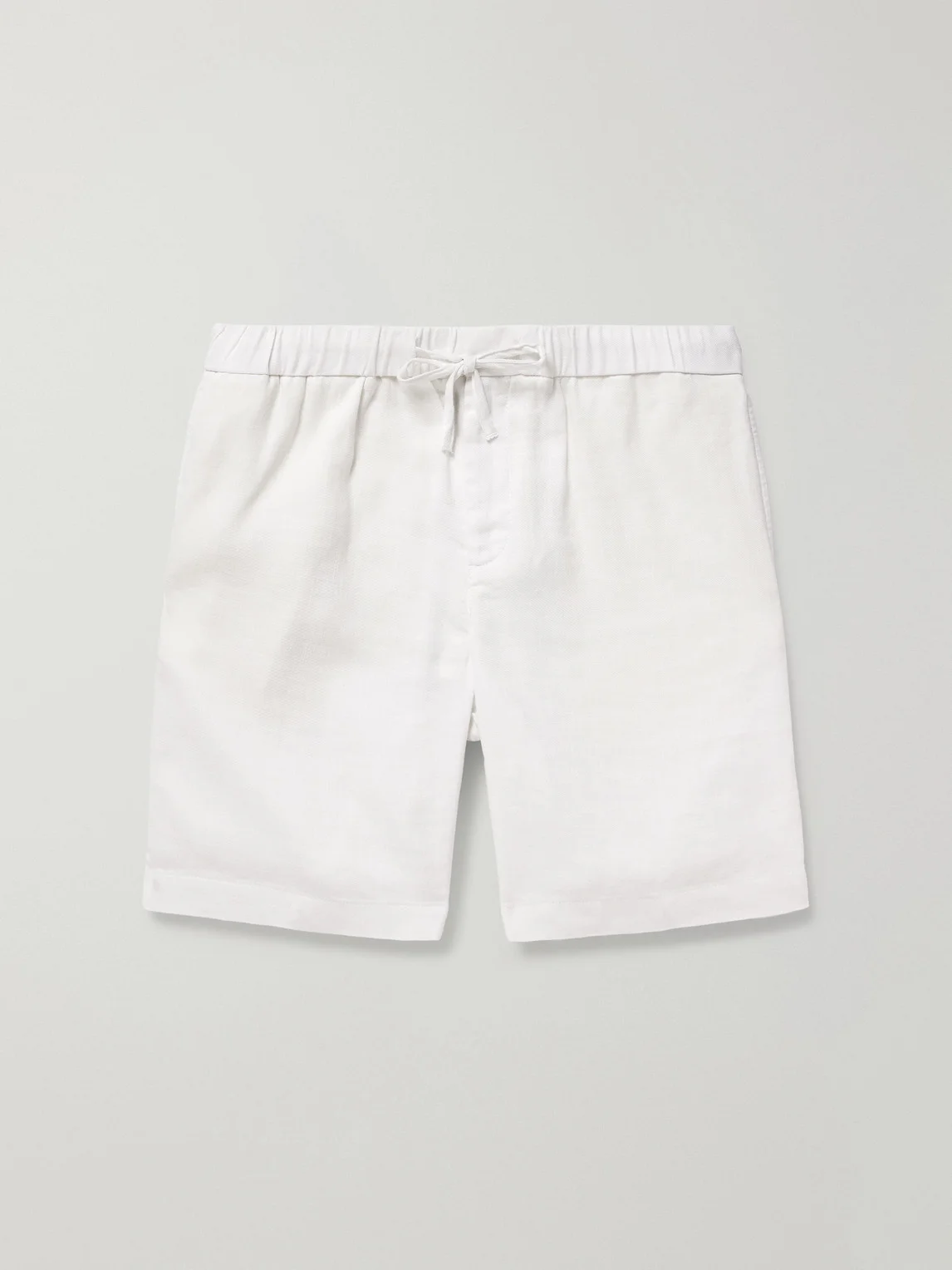 Felipe Straight-Leg Linen and Cotton-Blend Drawstring Shorts - 1