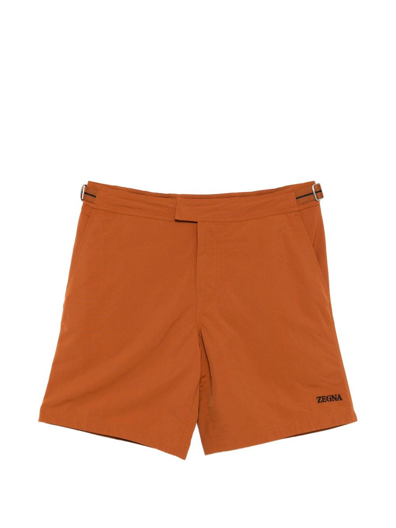 buckle-fastening swim shorts 1