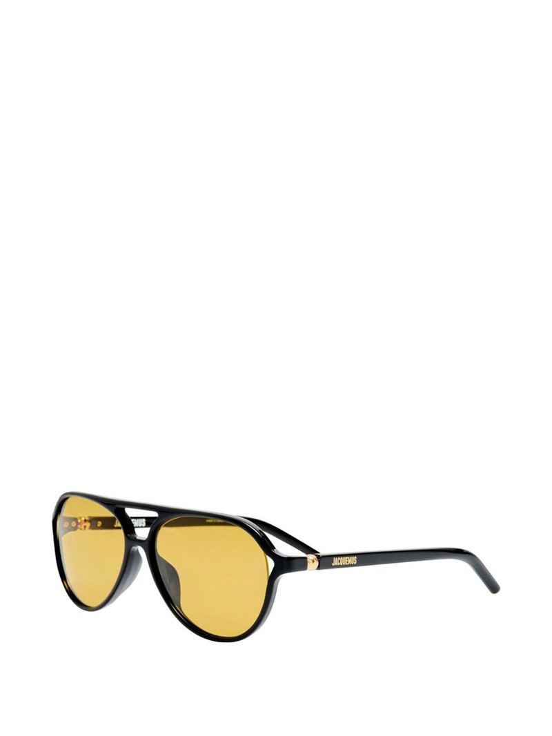 JACQUEMUS PILOT-FRAME SUNGLASSES outlook