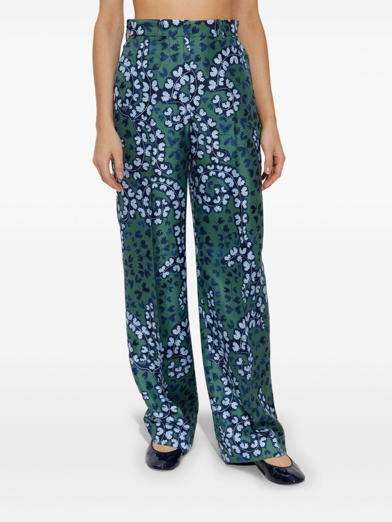 pleated silk trousers 3