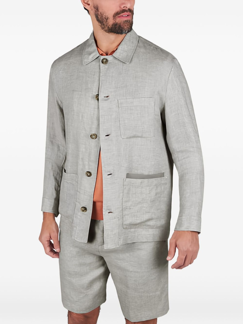 Paul & Shark linen overshirt outlook