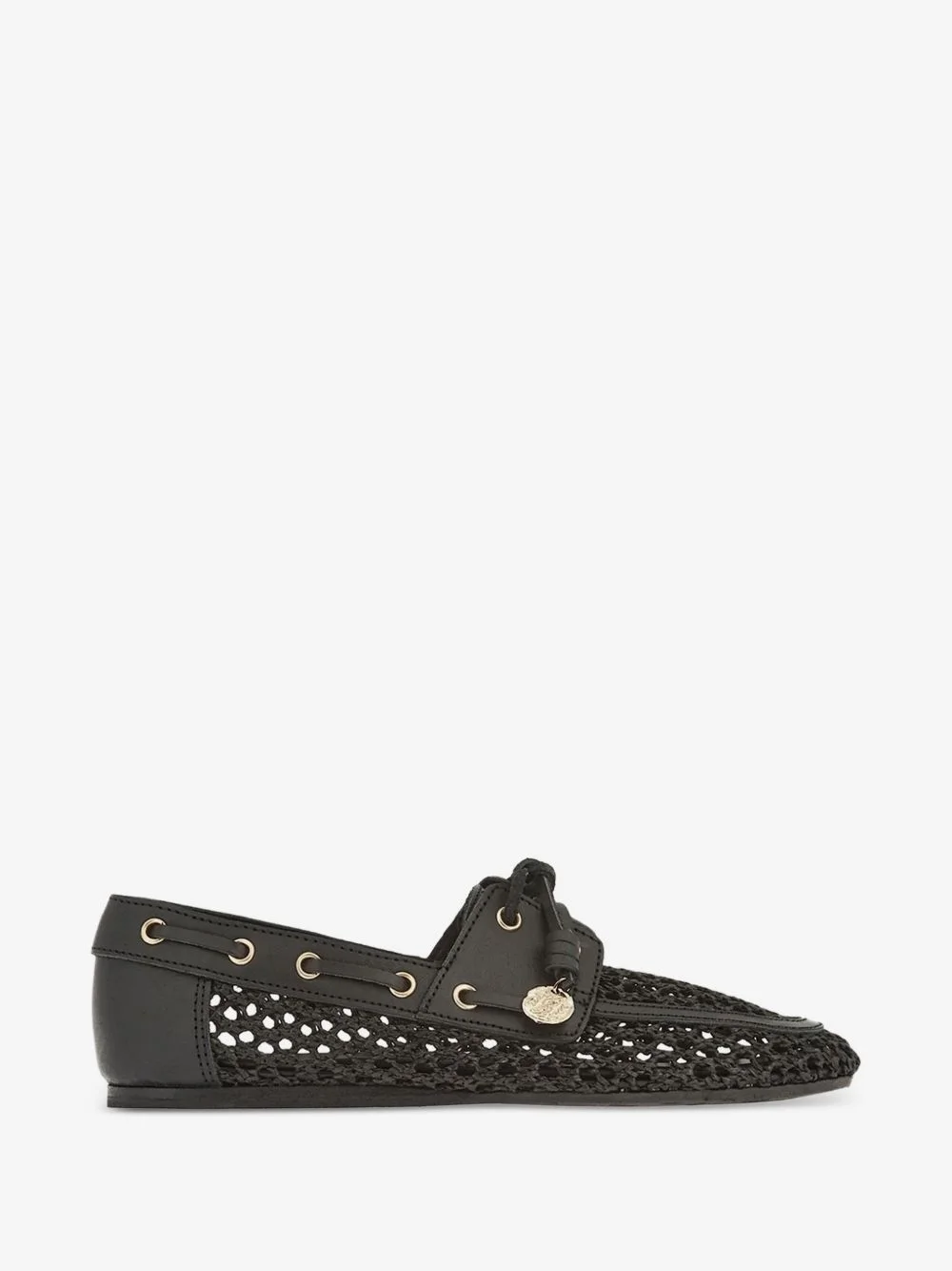 Pliaria crochet leather loafers - 1