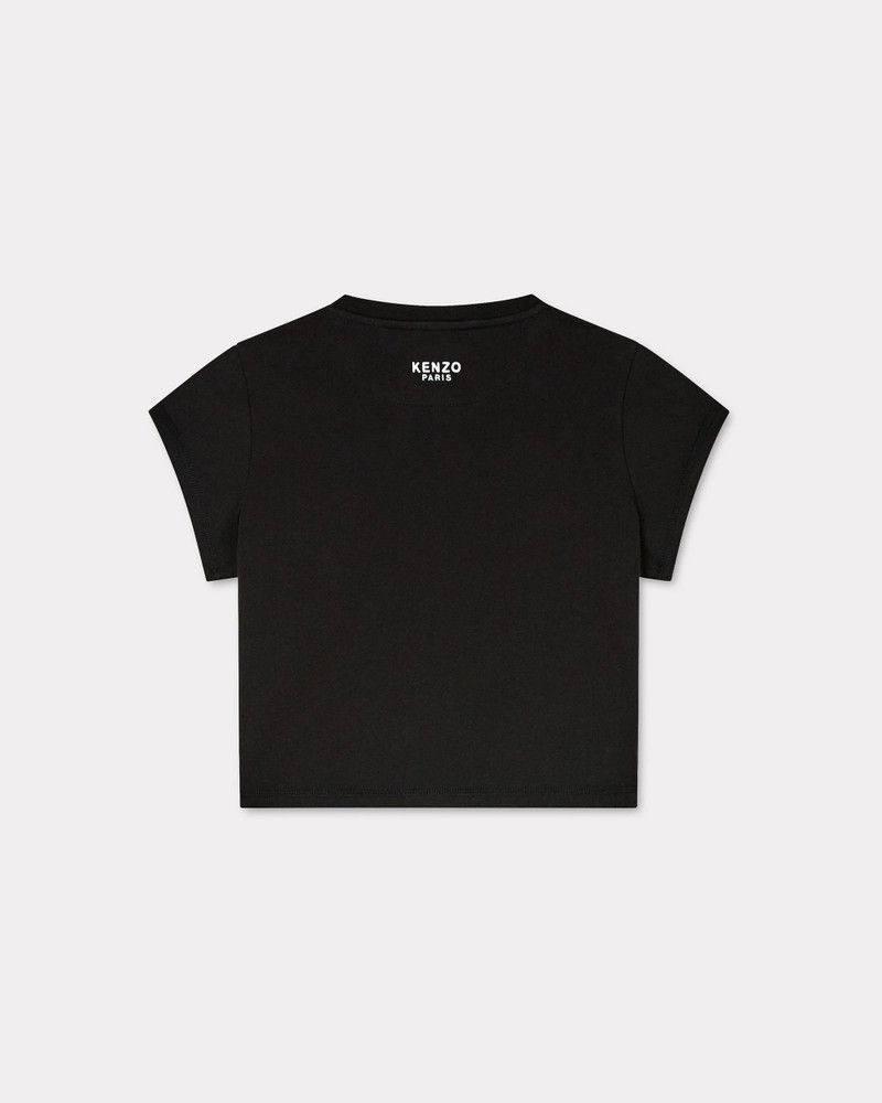 KENZO 'Boke Flower' cropped embroidered T-shirt outlook