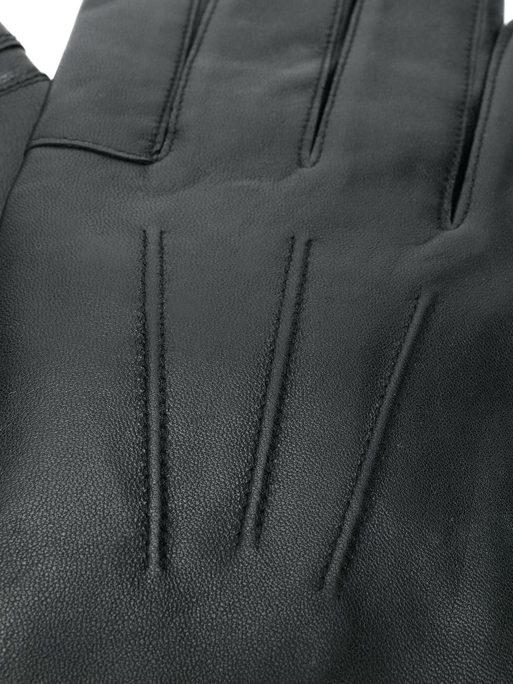 Burnished leather gloves - 2