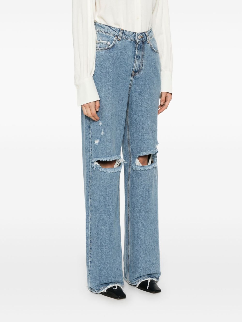 wide-leg jeans - 3