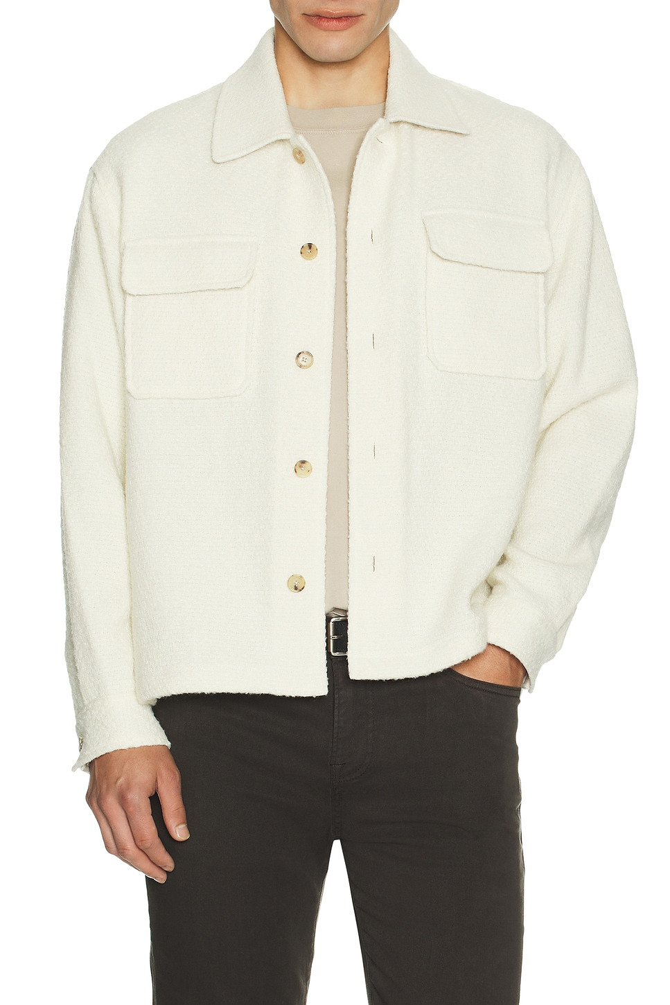 Tweed Overshirt - 3