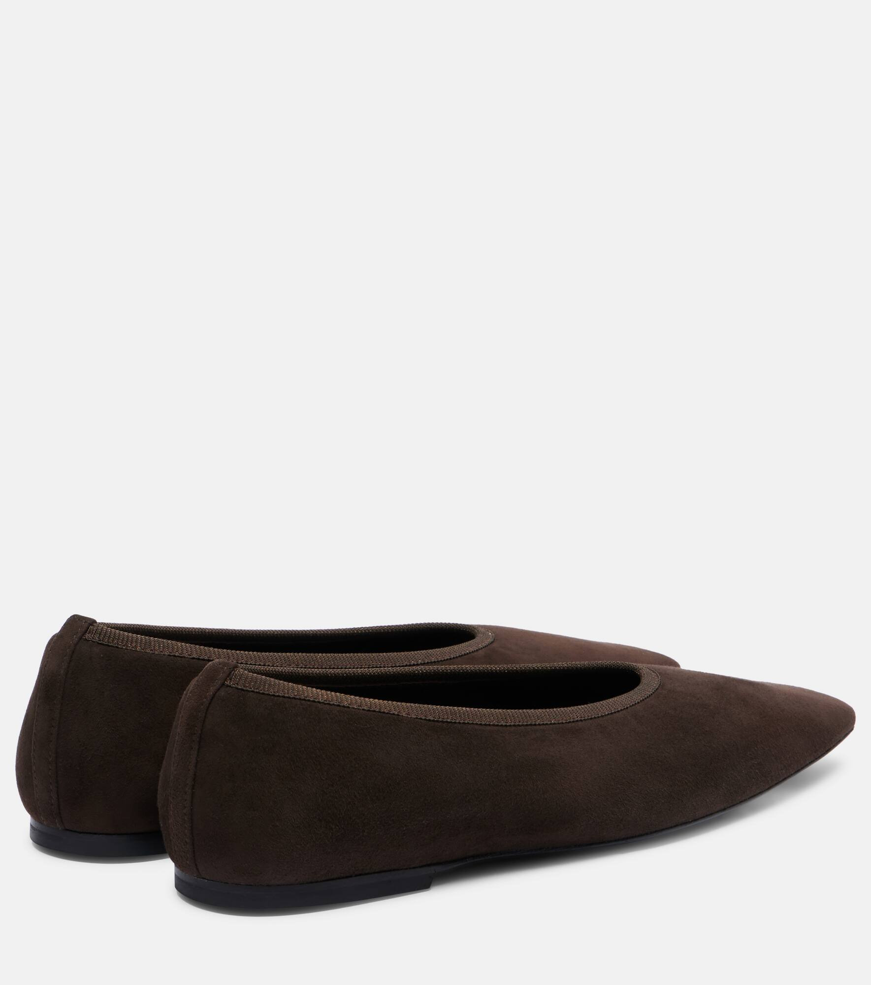Suede ballet flats - 2