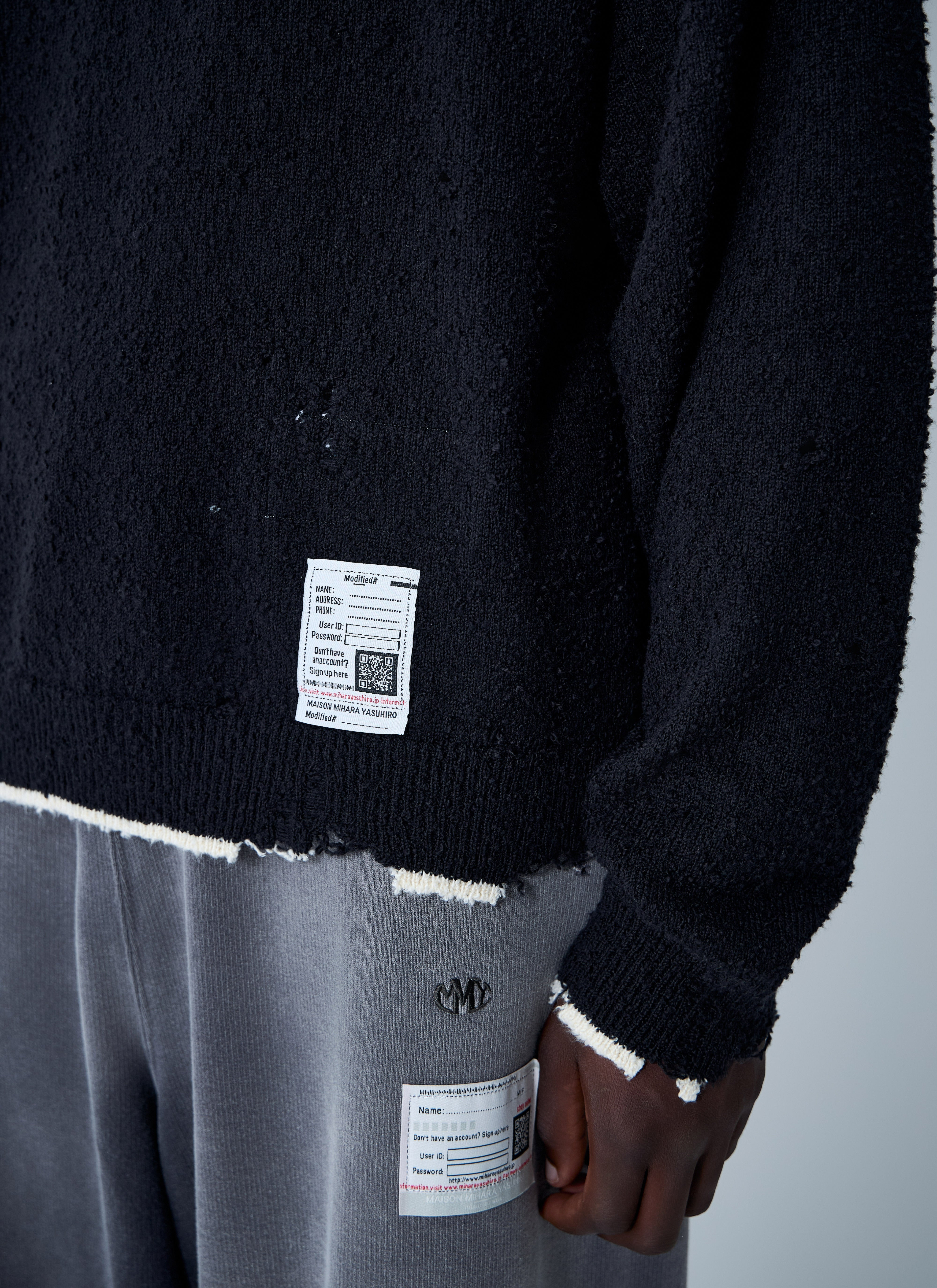 Maison Mihara Yasuhiro Men Distressed Sweater - 6