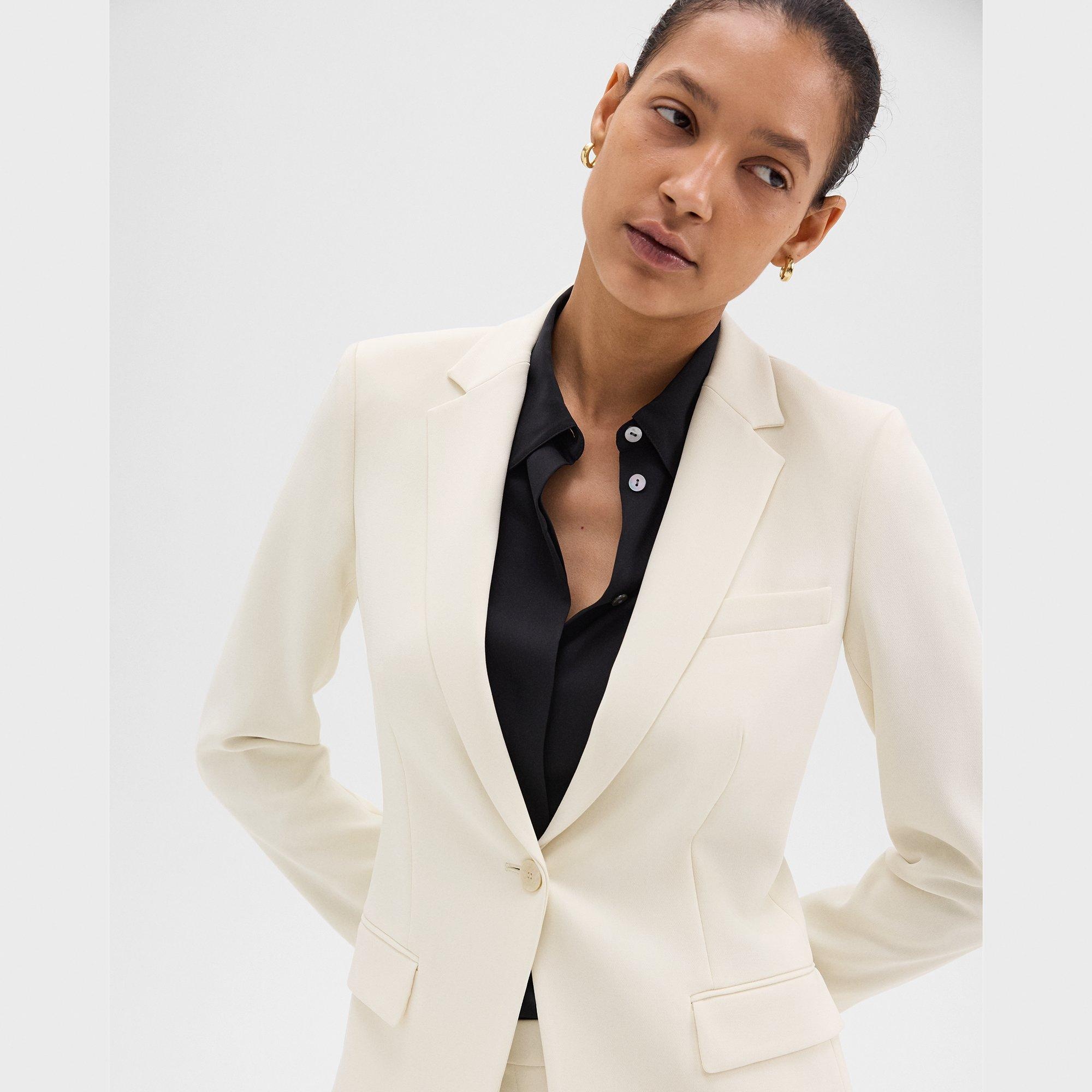 Staple Blazer in Admiral Crepe - 5