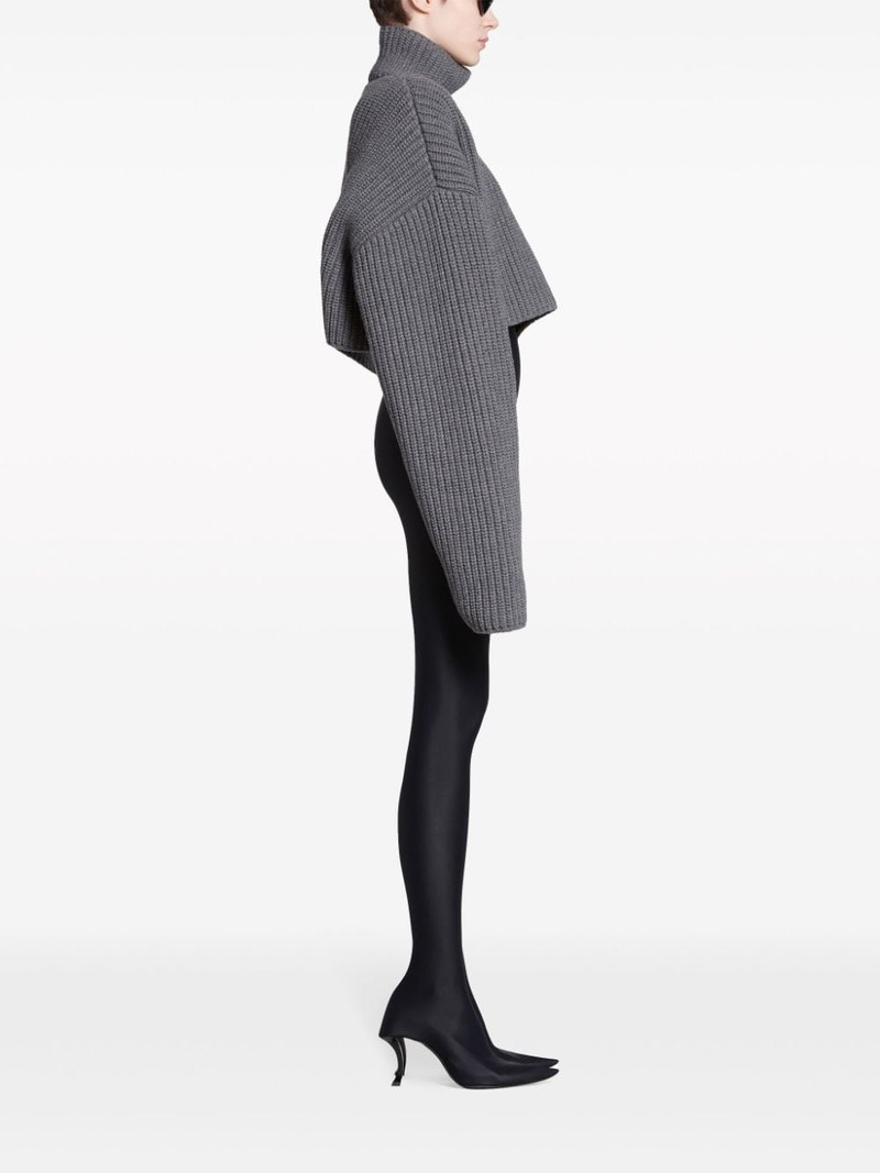 high-neck virgin wool jumper 3