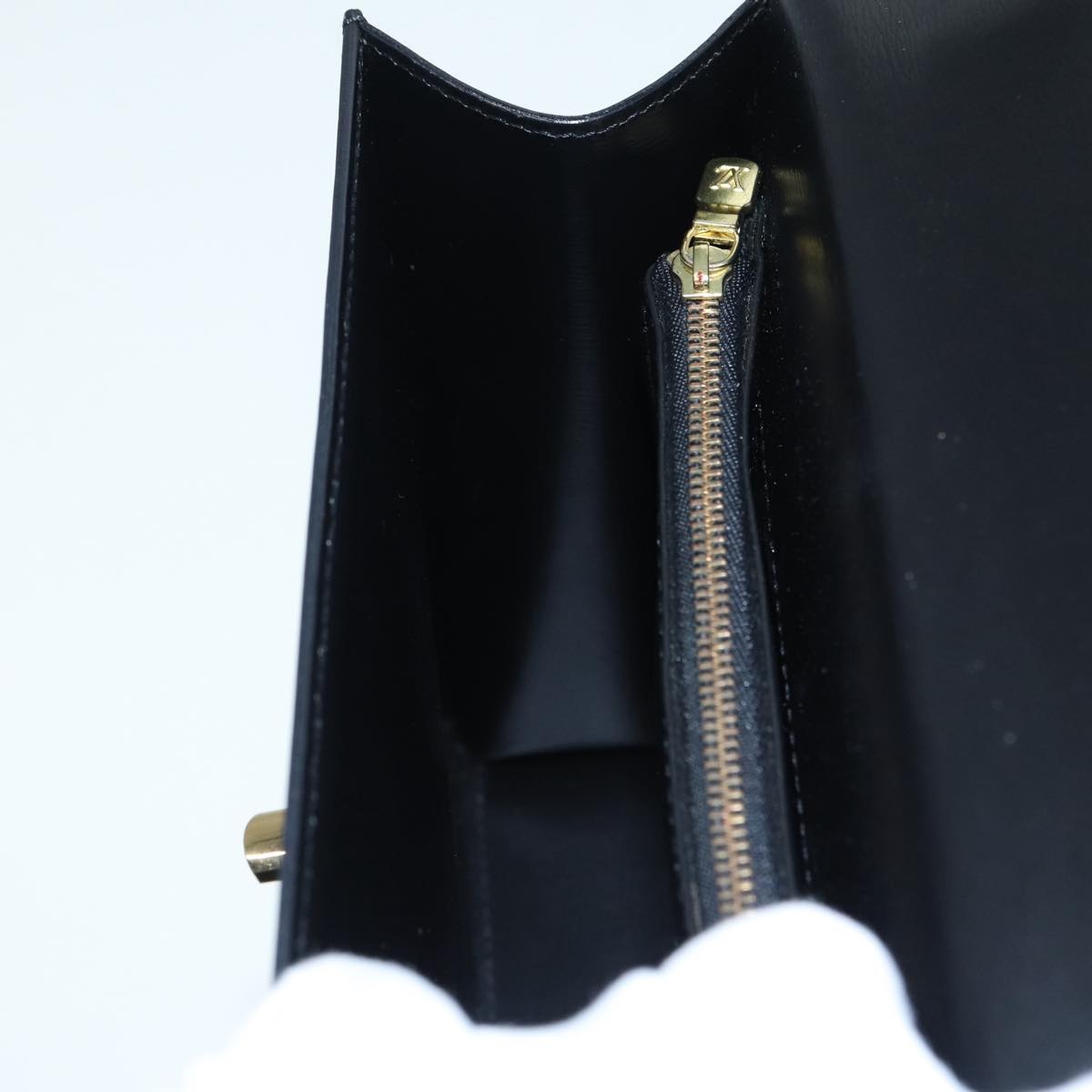 LOUIS VUITTON Epi Malesherbes Hand Bag Black M52372 - 15