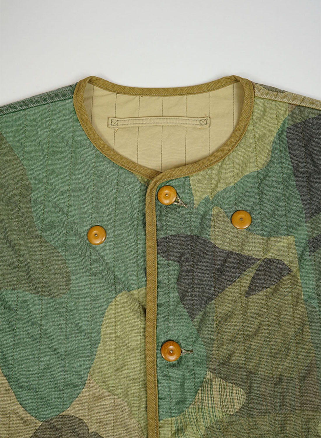 Army Vest Reversible Fade Camo in Green - 5