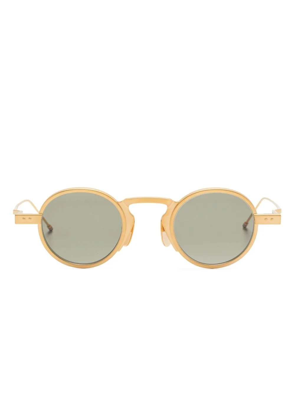 round-frame sunglasses - 1