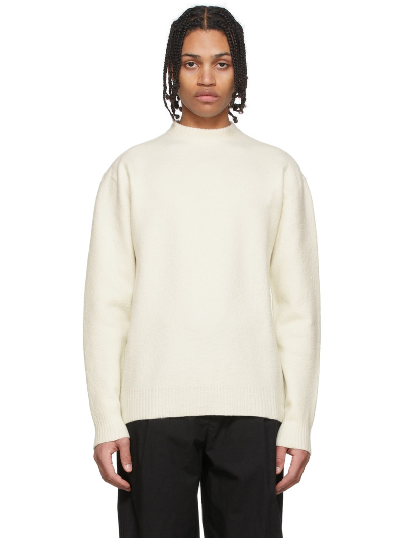 White Wool Sweater 1