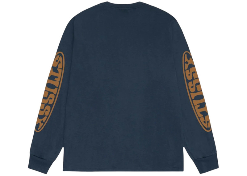 Stüssy Stussy Pill L/S Tee Navy outlook