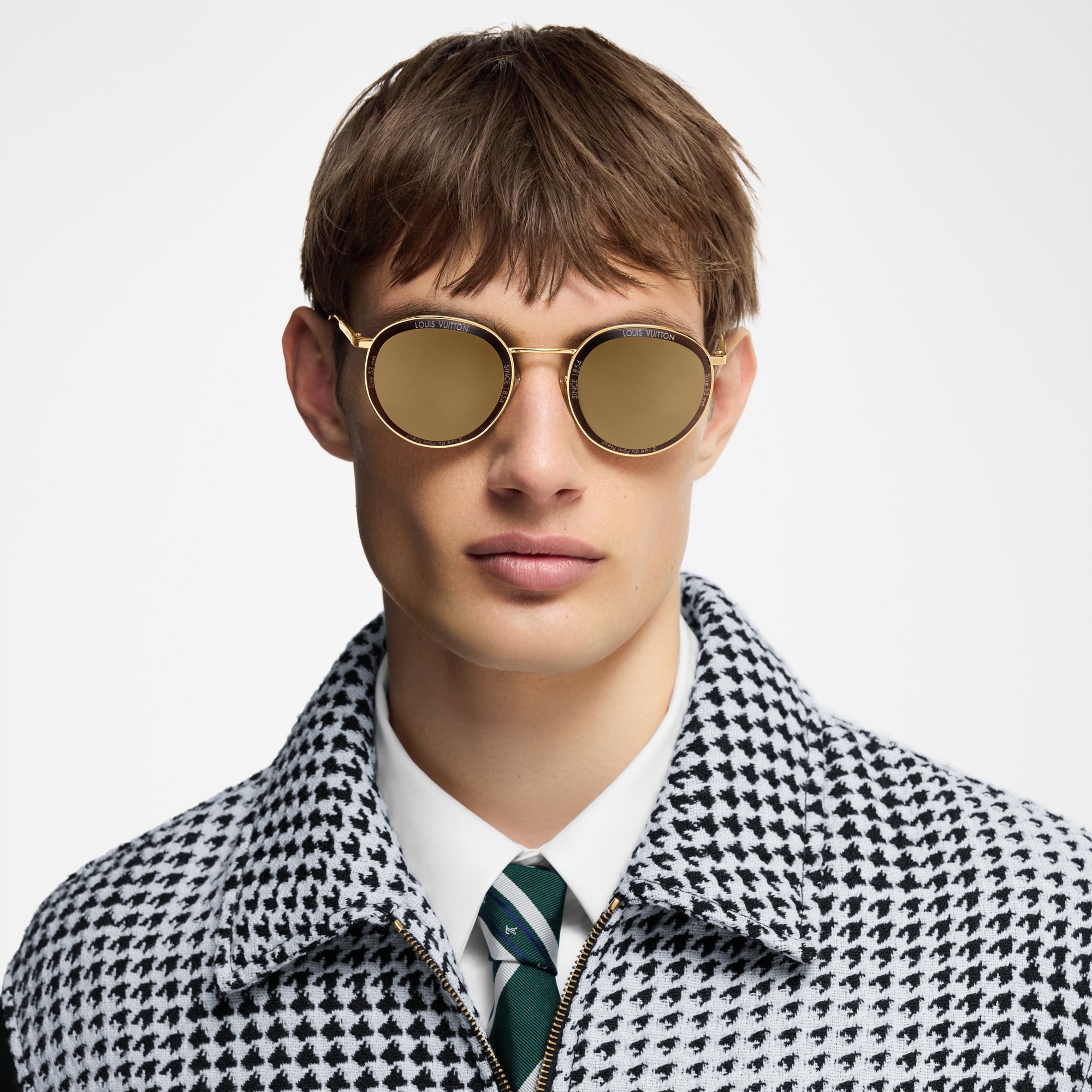 LV Super Vision Metal Round Sunglasses - 4