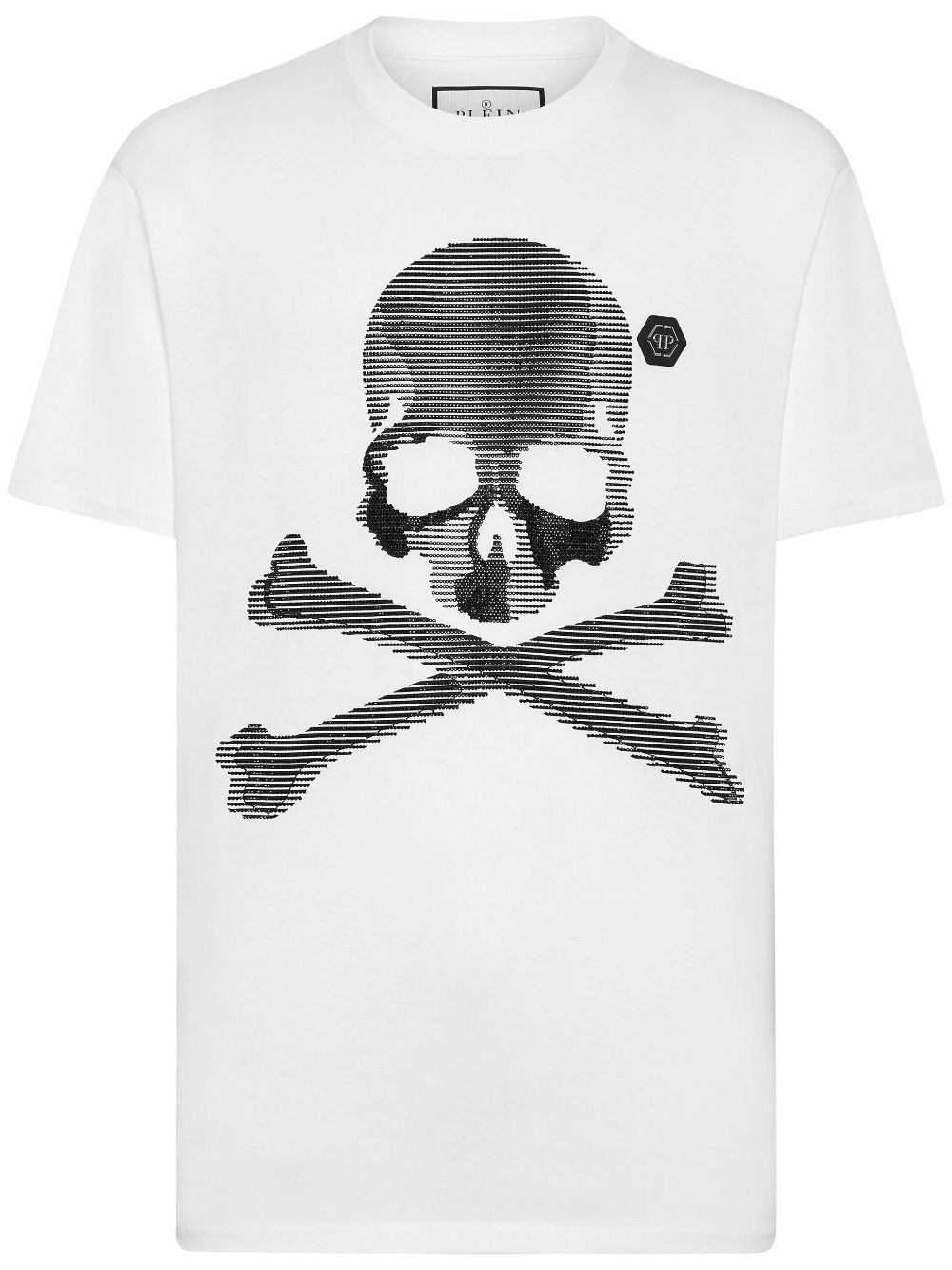 skull-print cotton T-shirt - 1