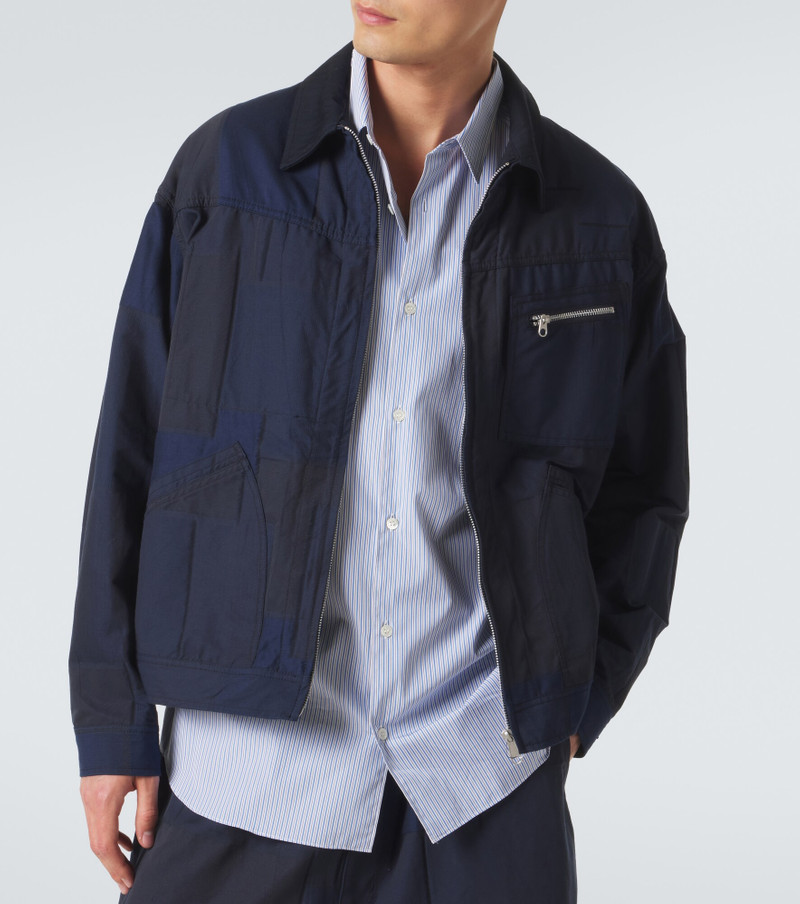 Cotton-blend blouson jacket 5