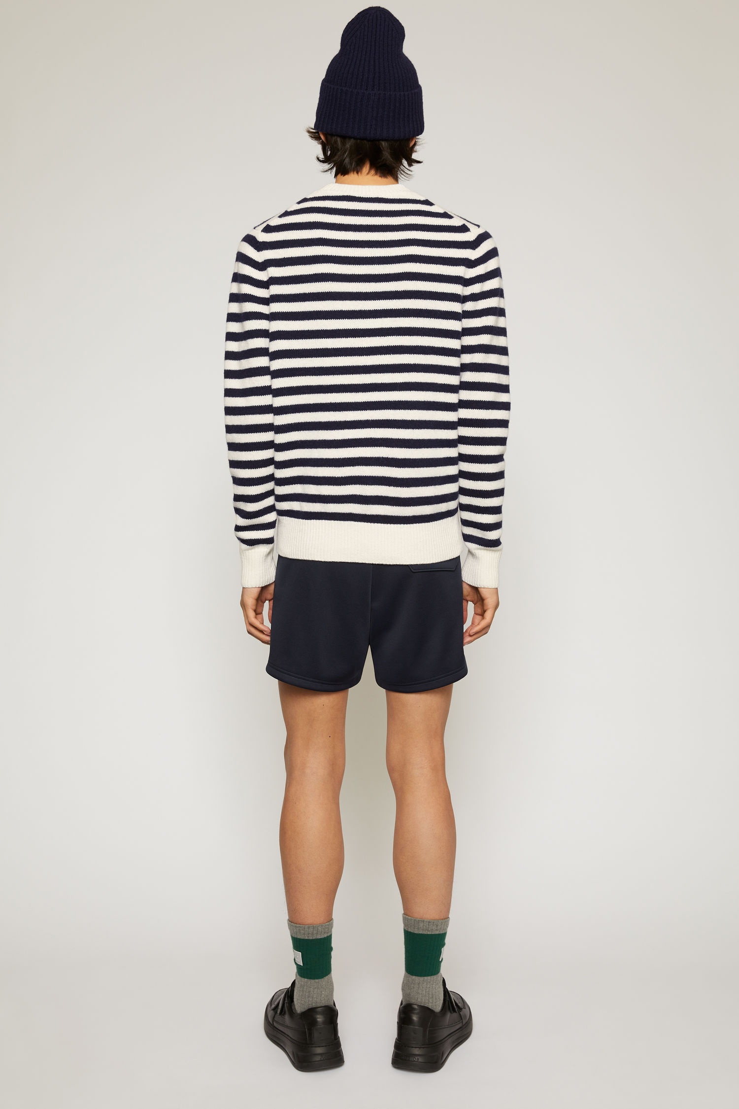 Breton stripe sweater navy/white - 3